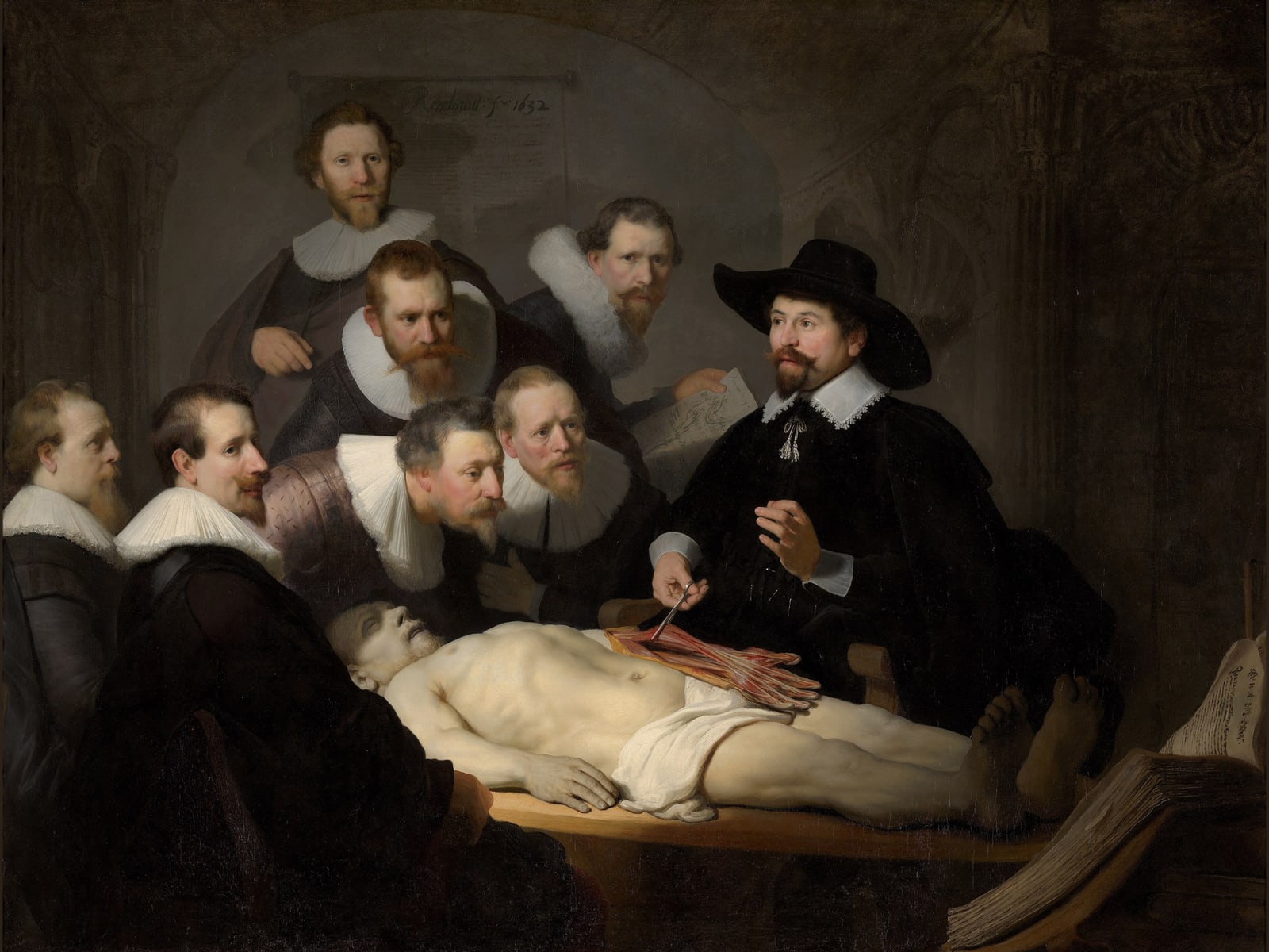 The Anatomy Lesson of Dr. Nicolaes Tulp (Full) — Full-Bleed Edition