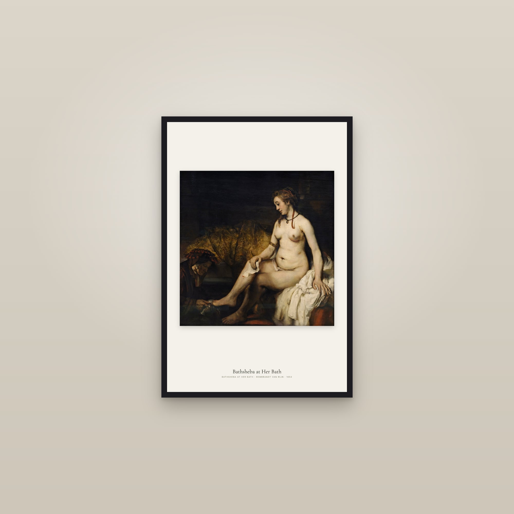 Bathsheba at Her Bath