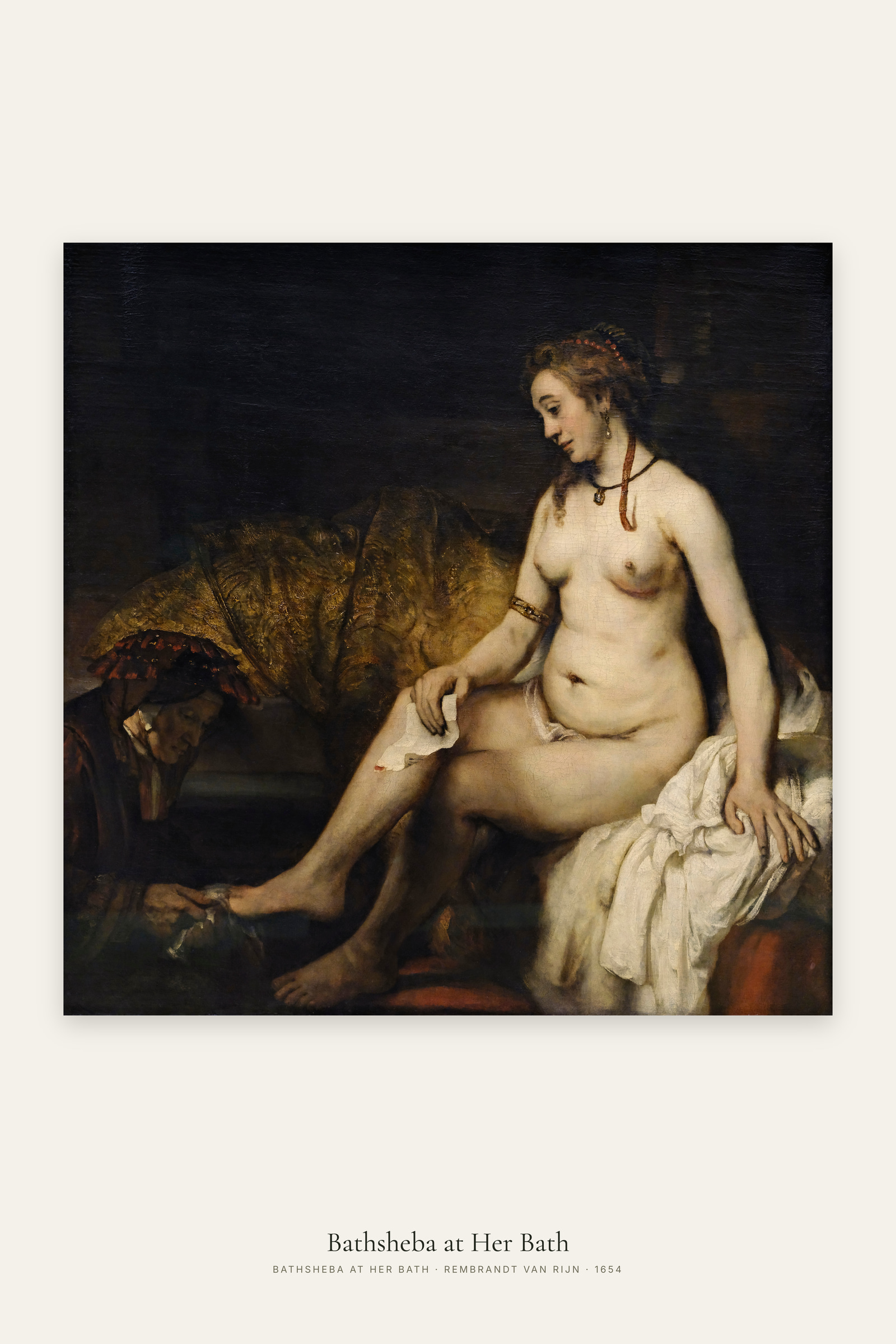 Bathsheba at Her Bath