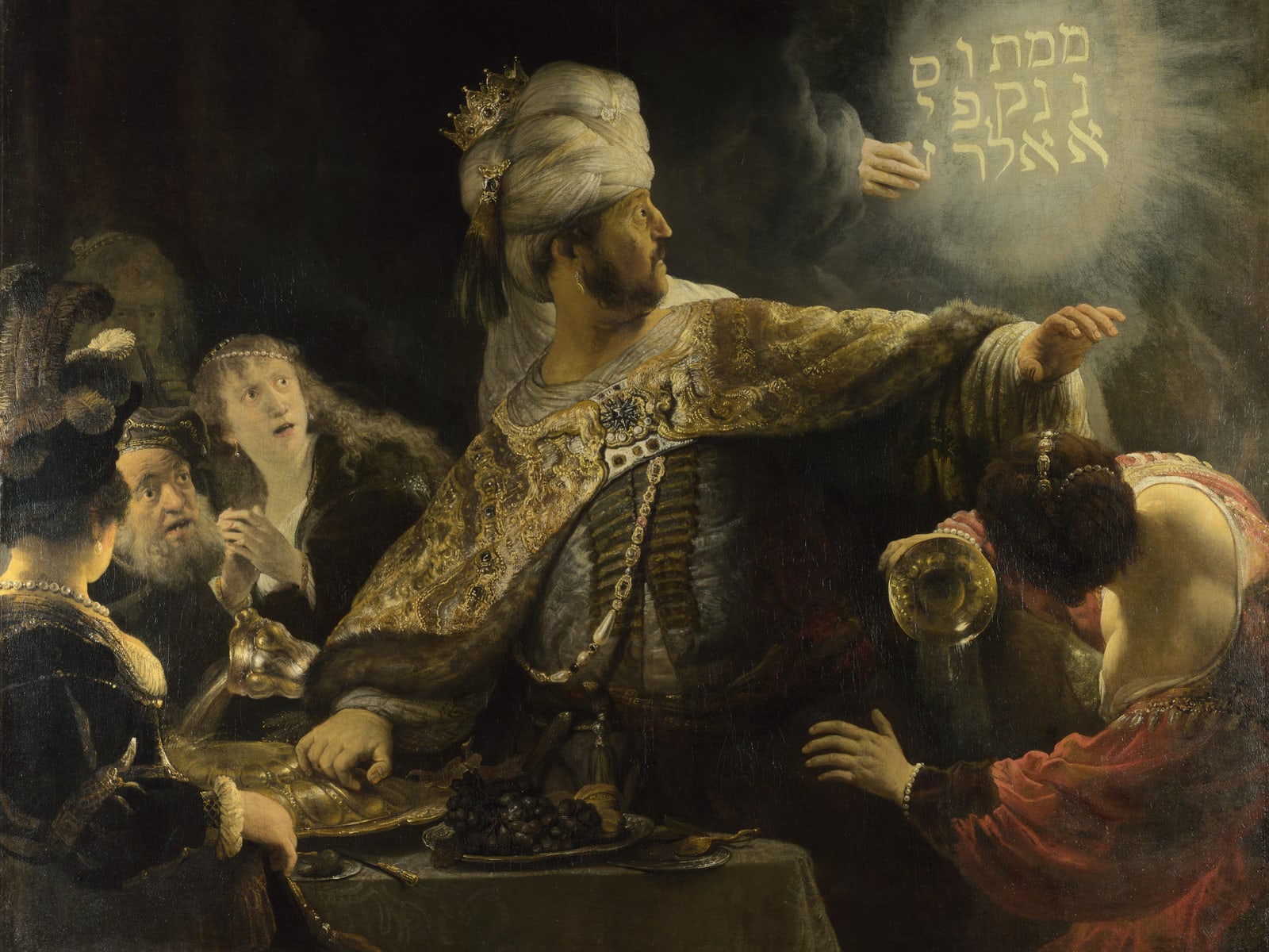 Belshazzar's Feast (Rembrandt Full) — Full-Bleed Edition