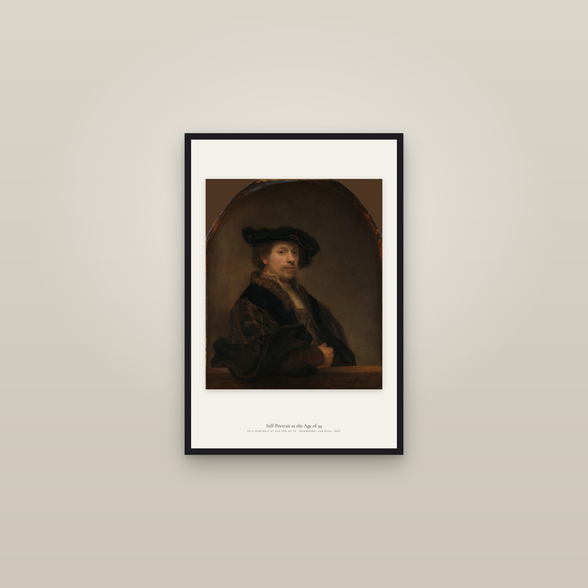 Self-Portrait at the Age of 34