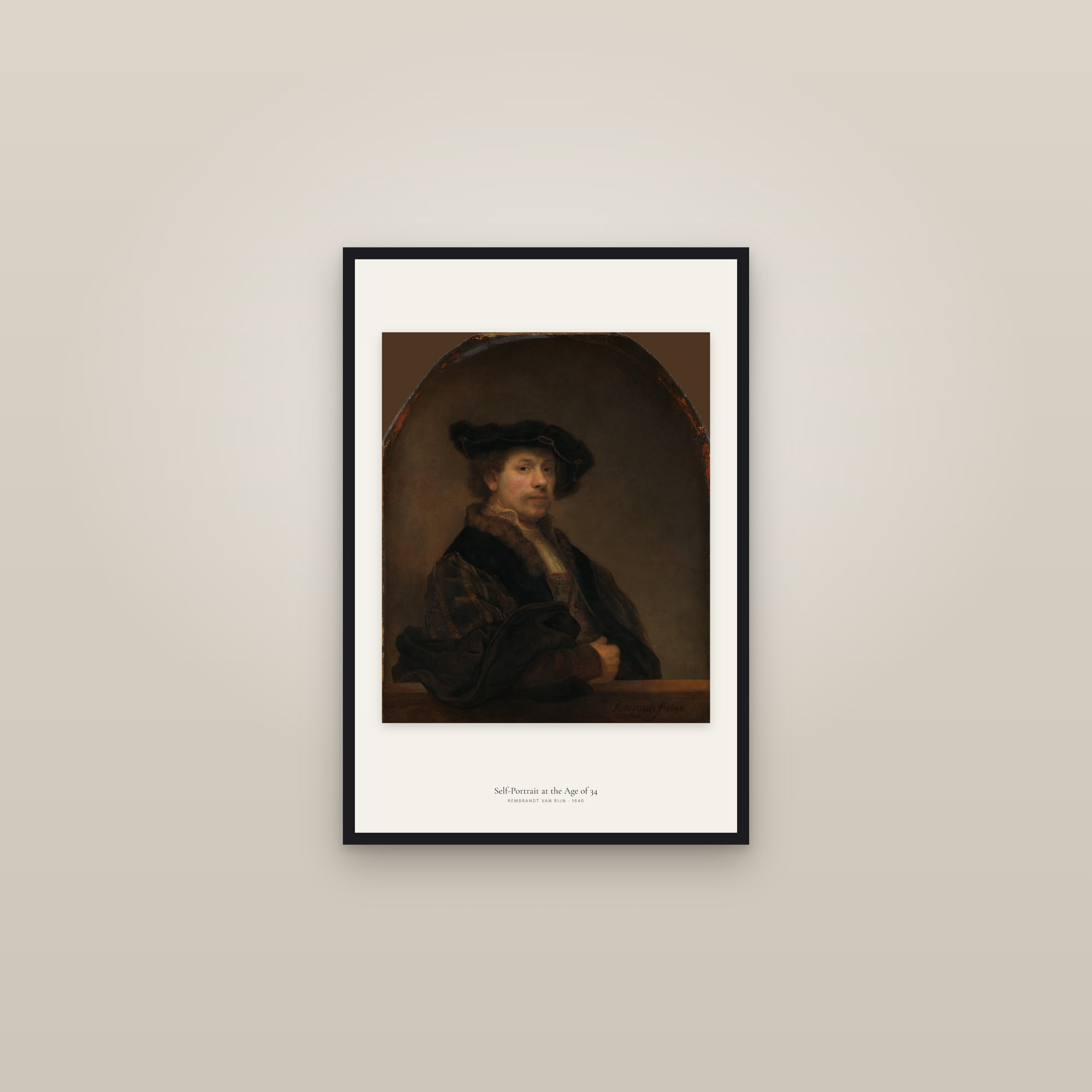 Self-Portrait at the Age of 34
