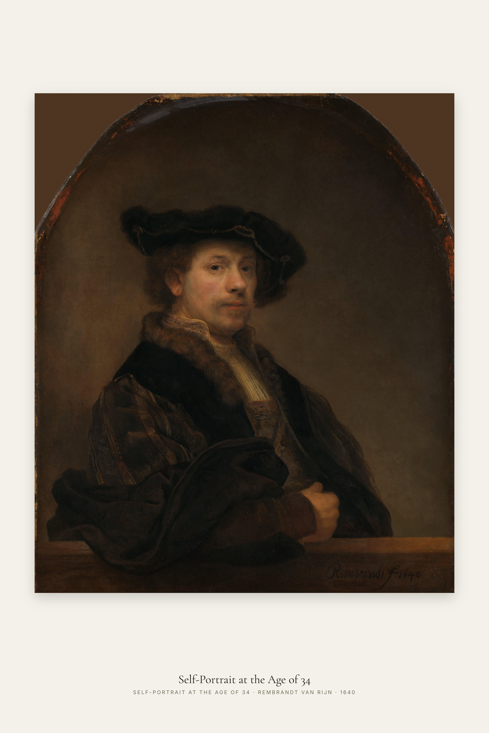 Self-Portrait at the Age of 34
