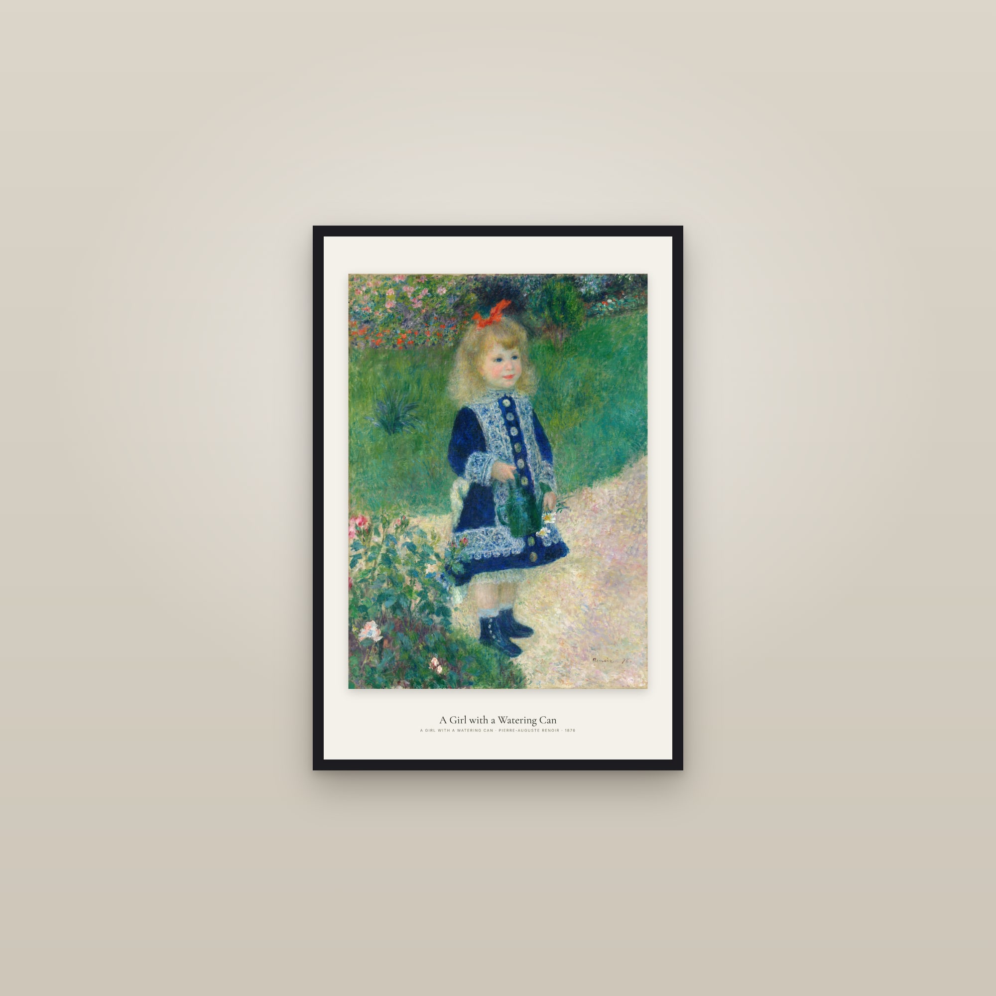 A Girl with a Watering Can