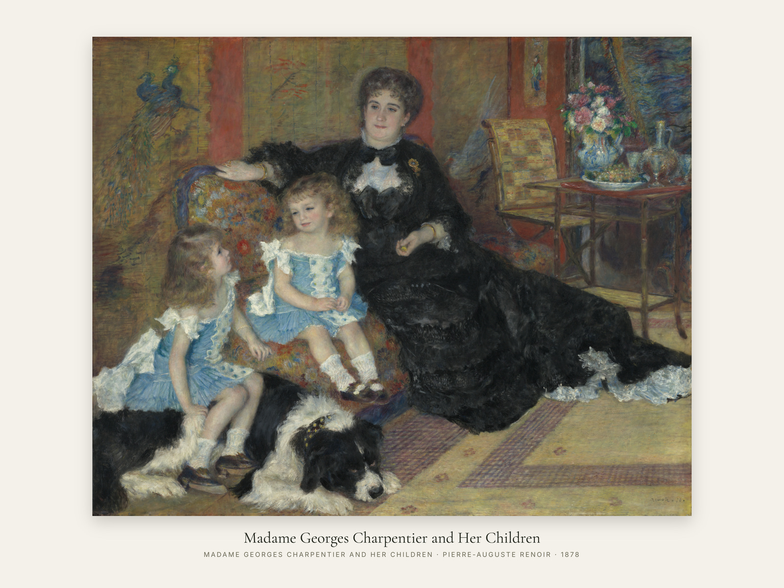 Madame Georges Charpentier and Her Children