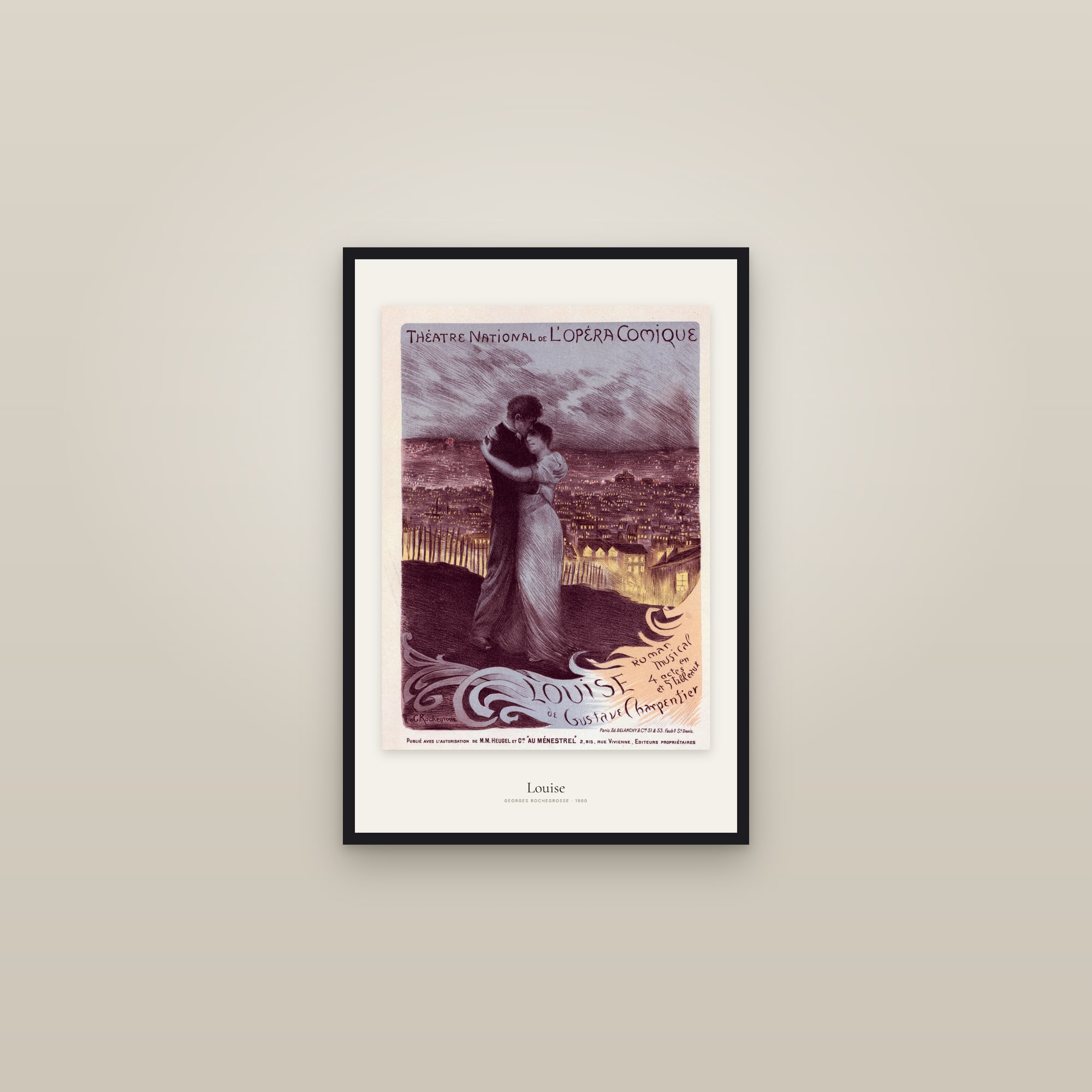 Louise — framed in a gallery setting