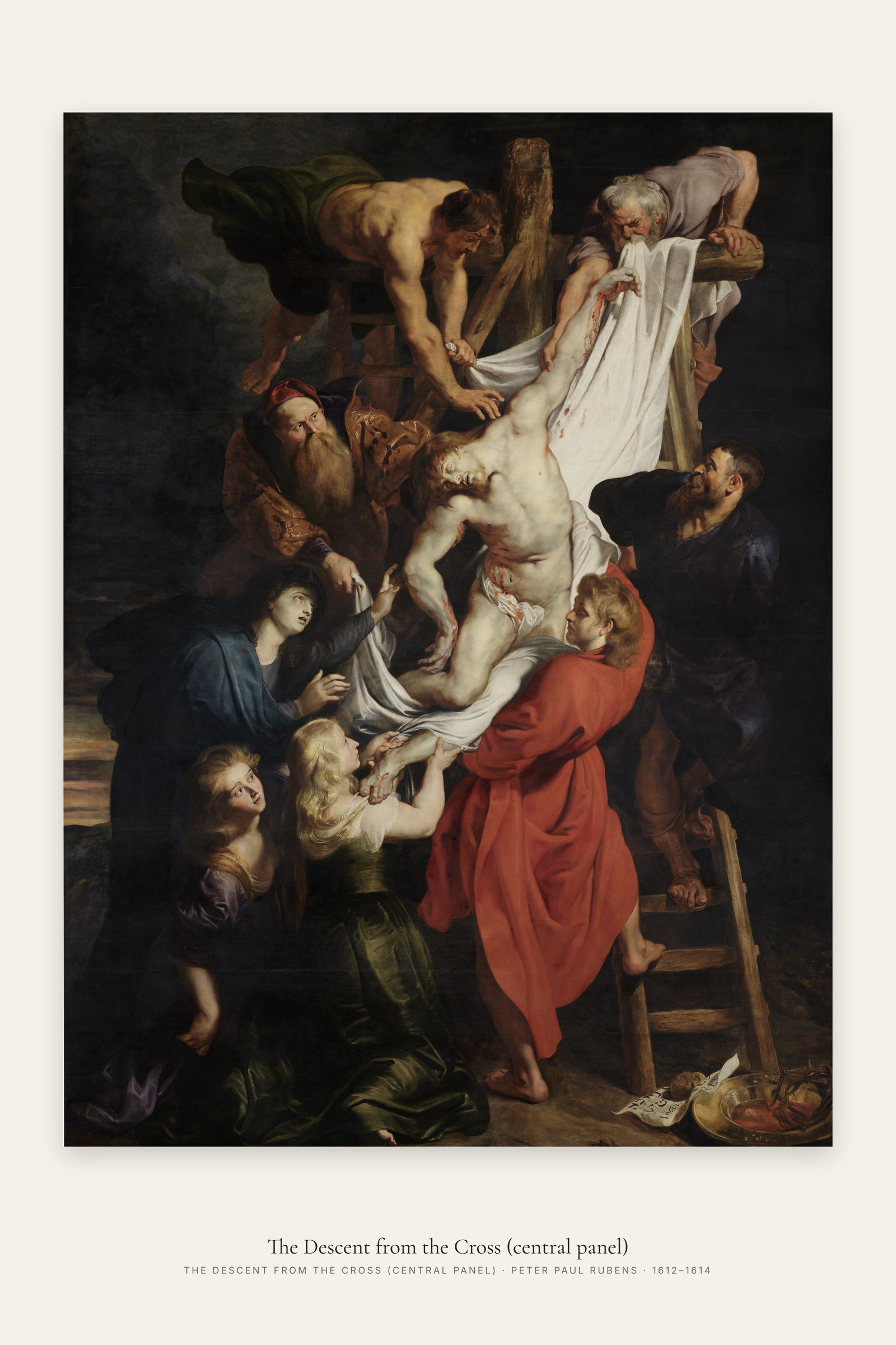 The Descent from the Cross (central panel)