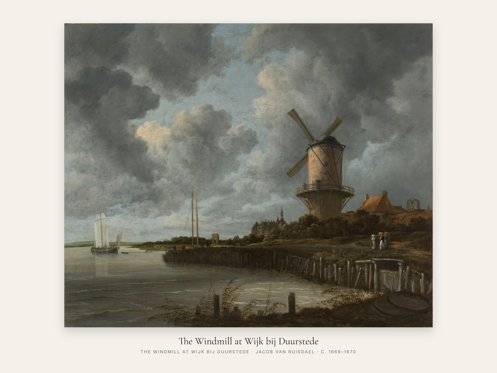 The Windmill at Wijk bij Duurstede