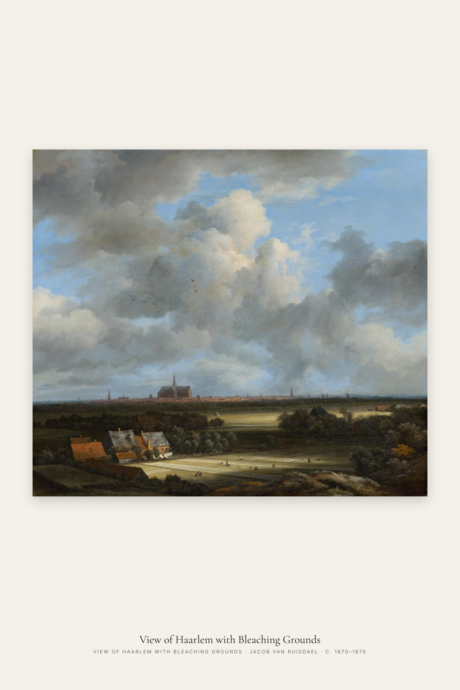 View of Haarlem with Bleaching Grounds