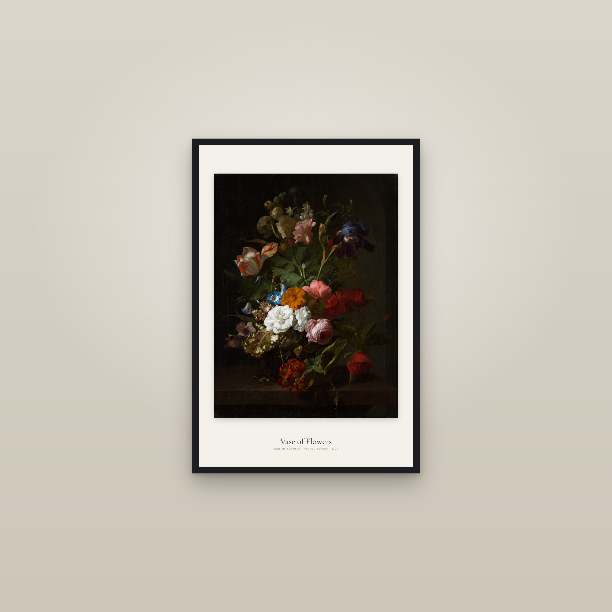 Vase of Flowers (Ruysch)