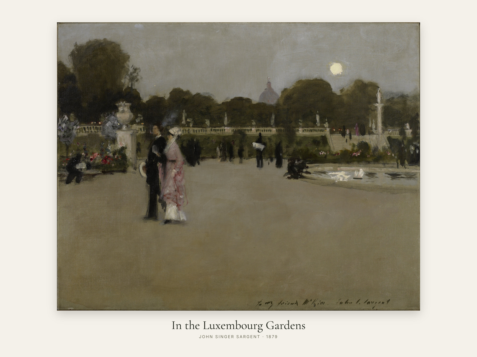 In the Luxembourg Gardens
