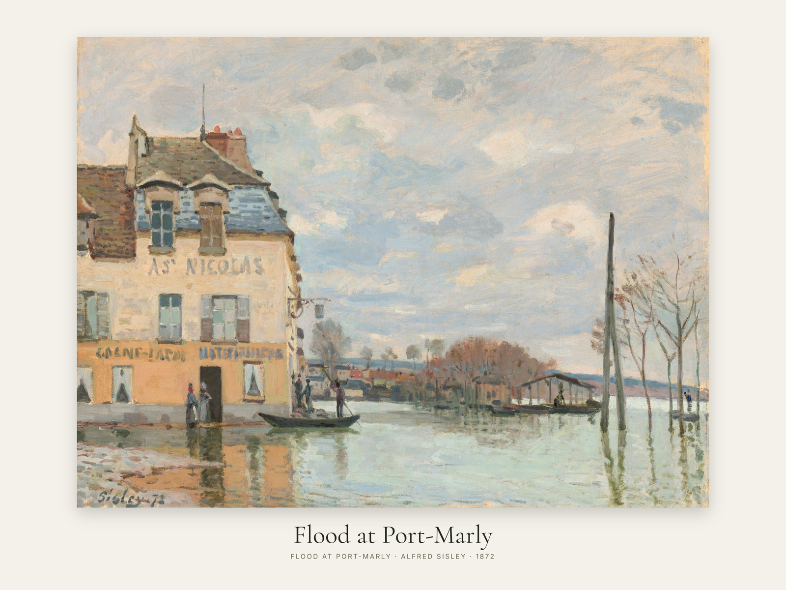Flood at Port-Marly