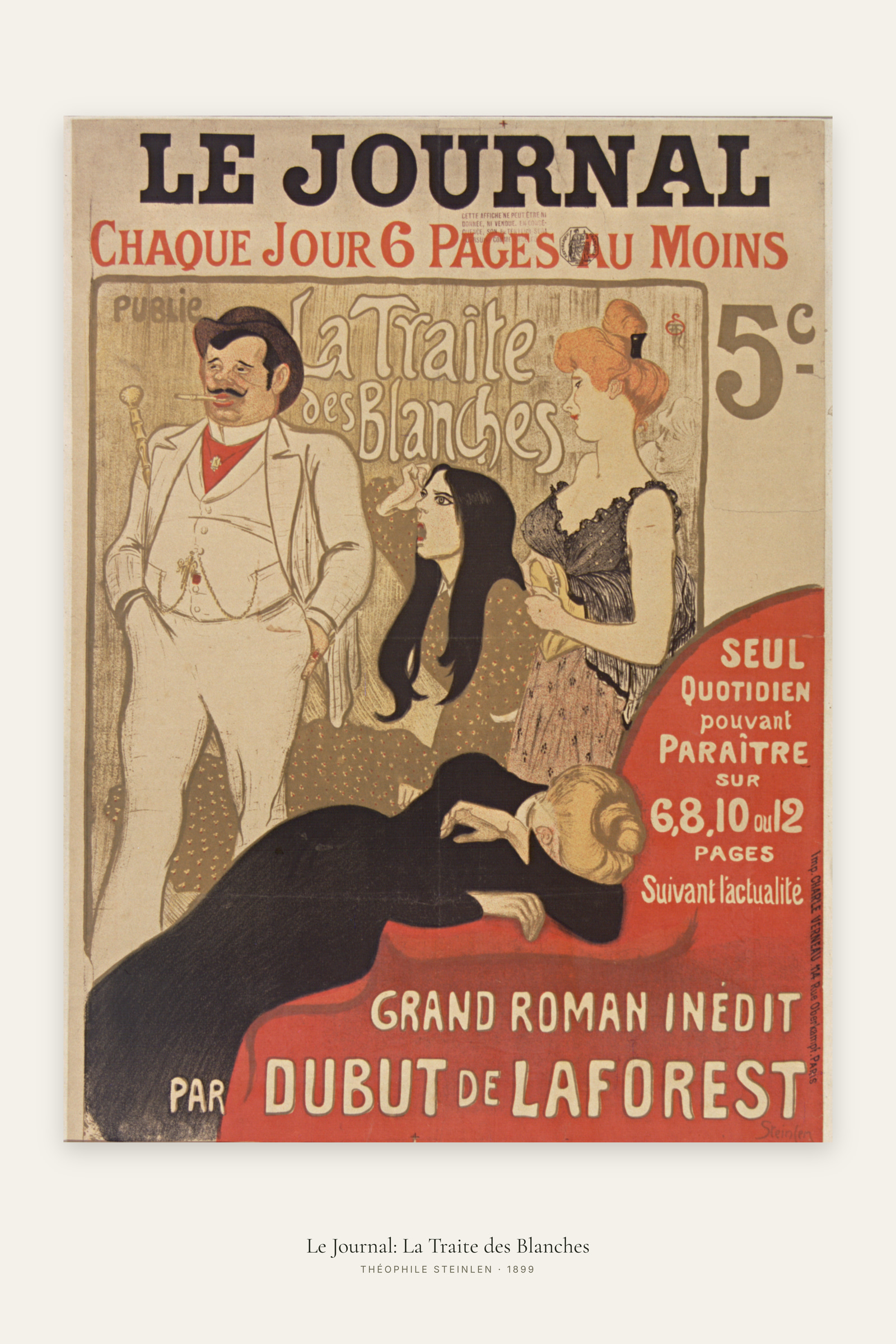 Le Journal: La Traite des Blanches