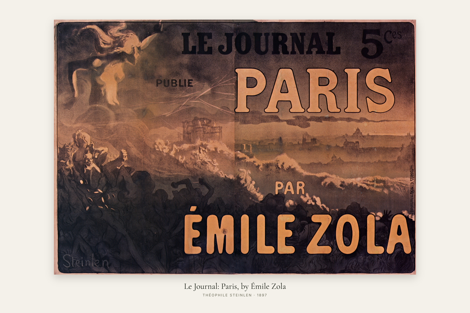 Le Journal: Paris, by Émile Zola