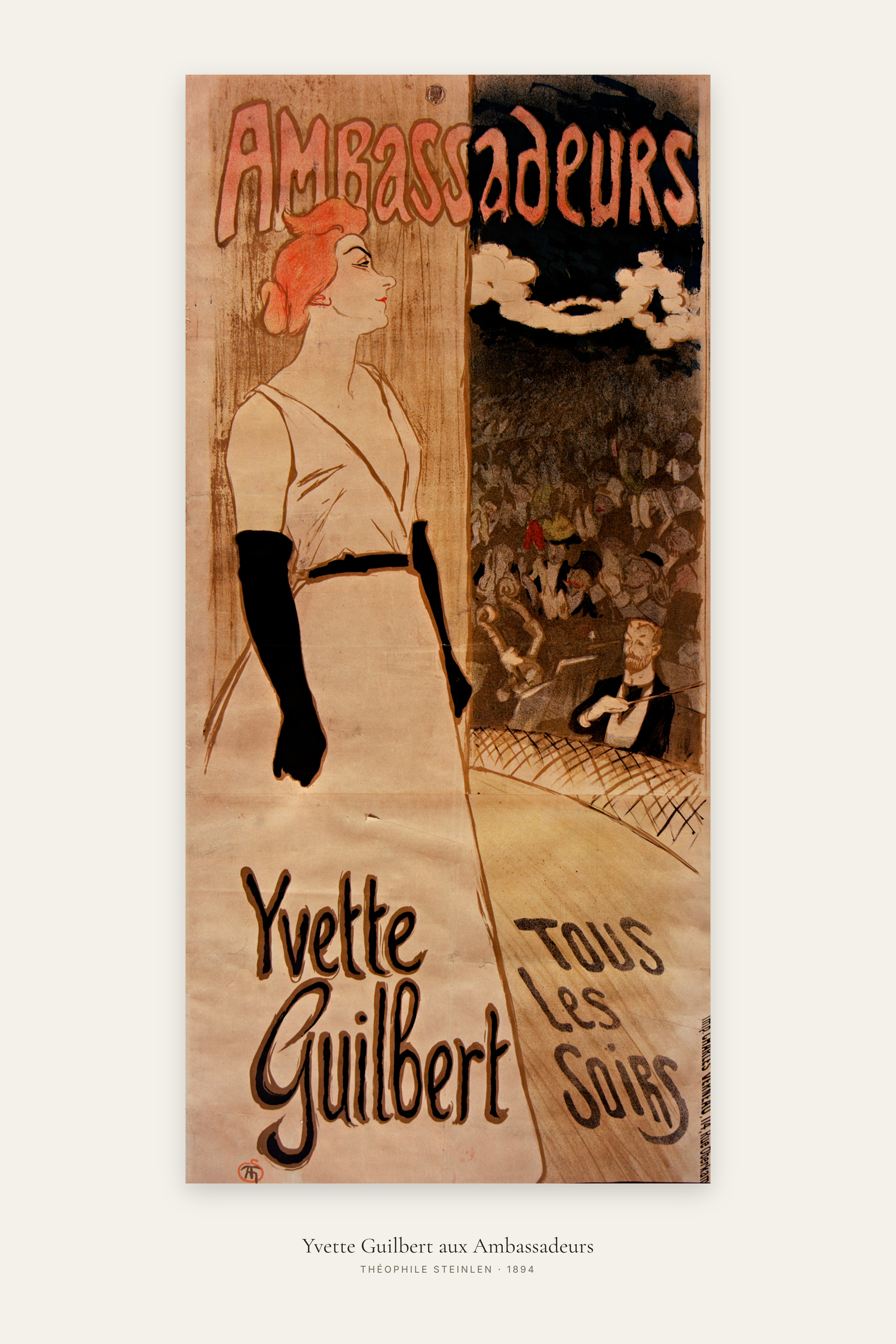 Yvette Guilbert aux Ambassadeurs