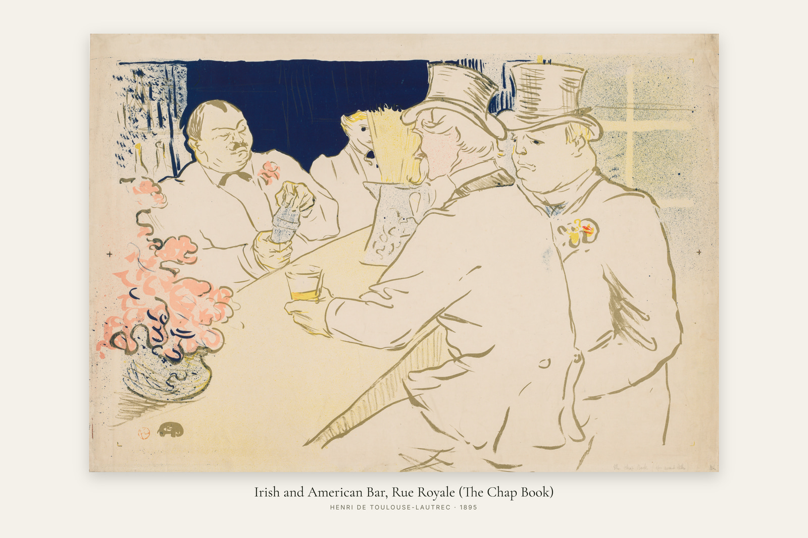 Irish and American Bar, Rue Royale (The Chap Book)