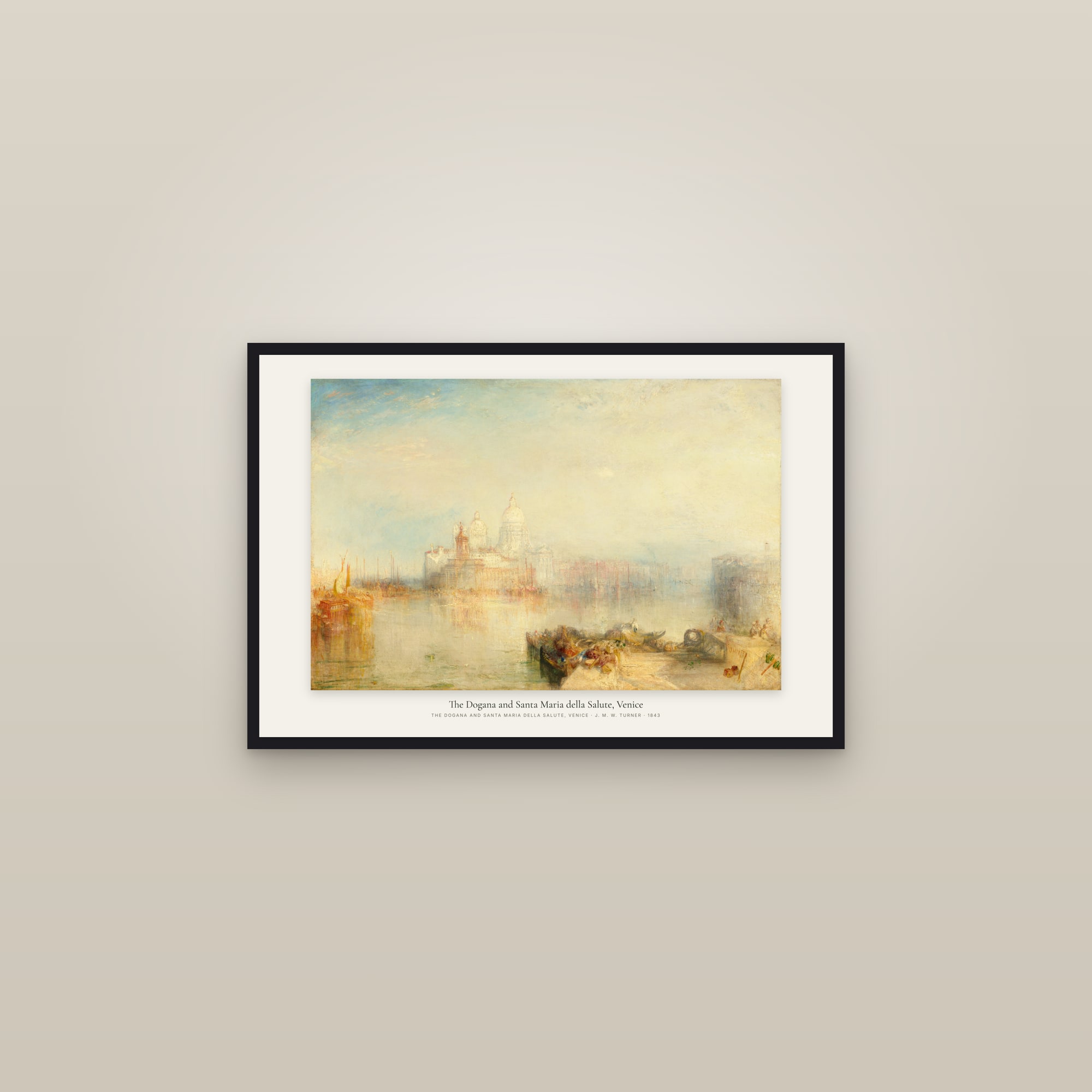 The Dogana and Santa Maria della Salute, Venice