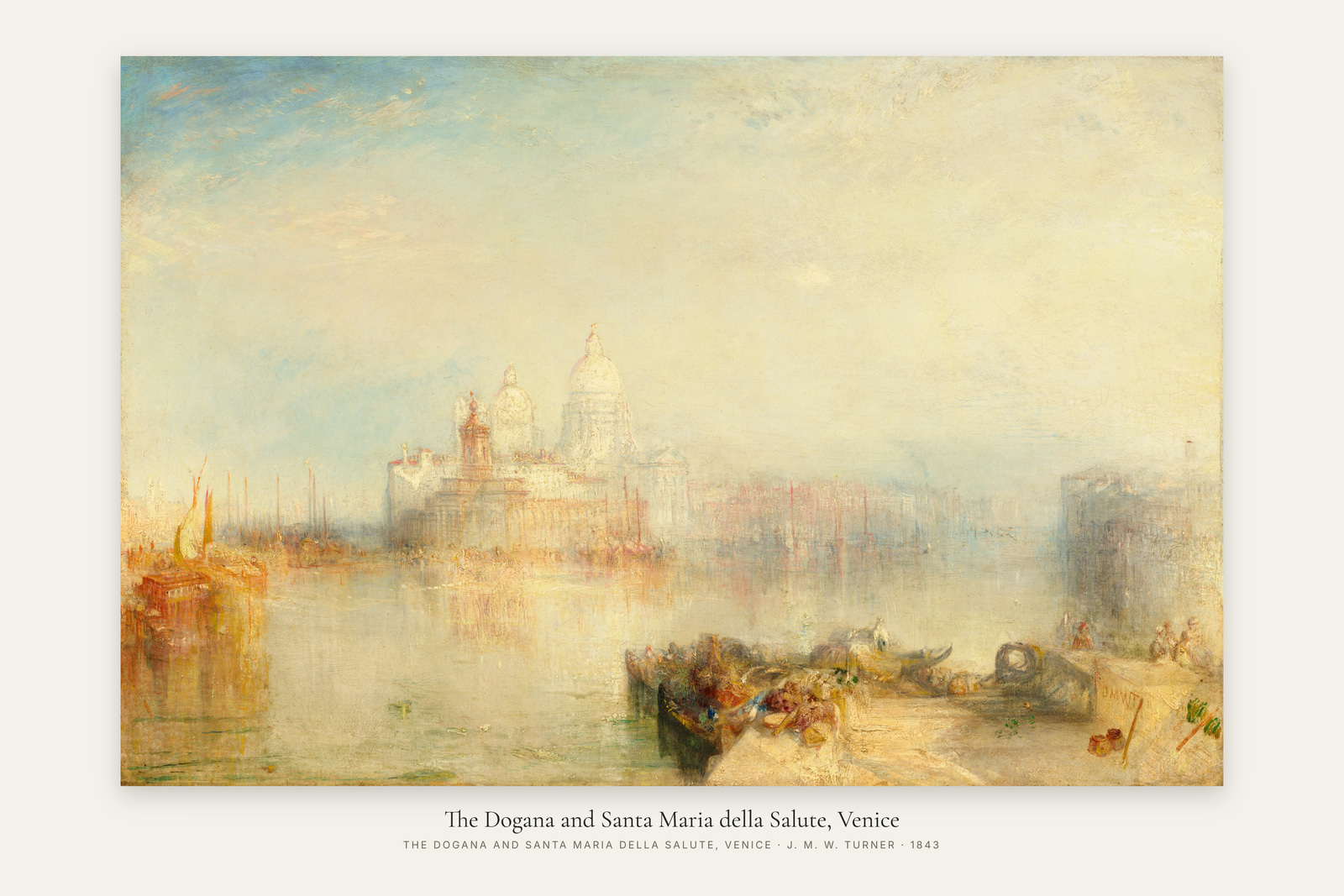 The Dogana and Santa Maria della Salute, Venice