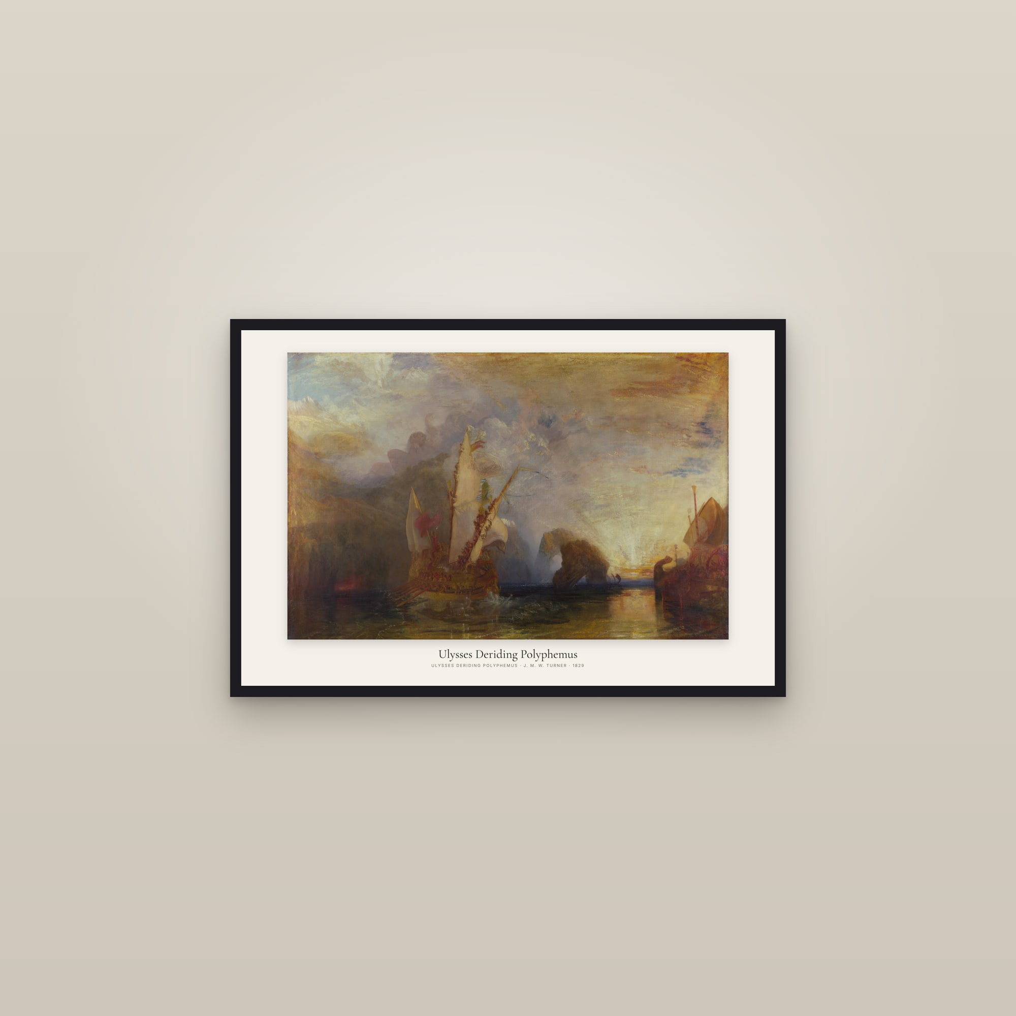 Ulysses Deriding Polyphemus