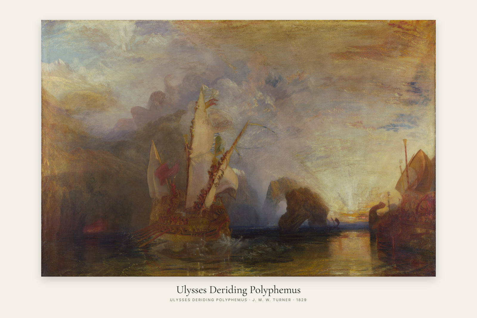 Ulysses Deriding Polyphemus