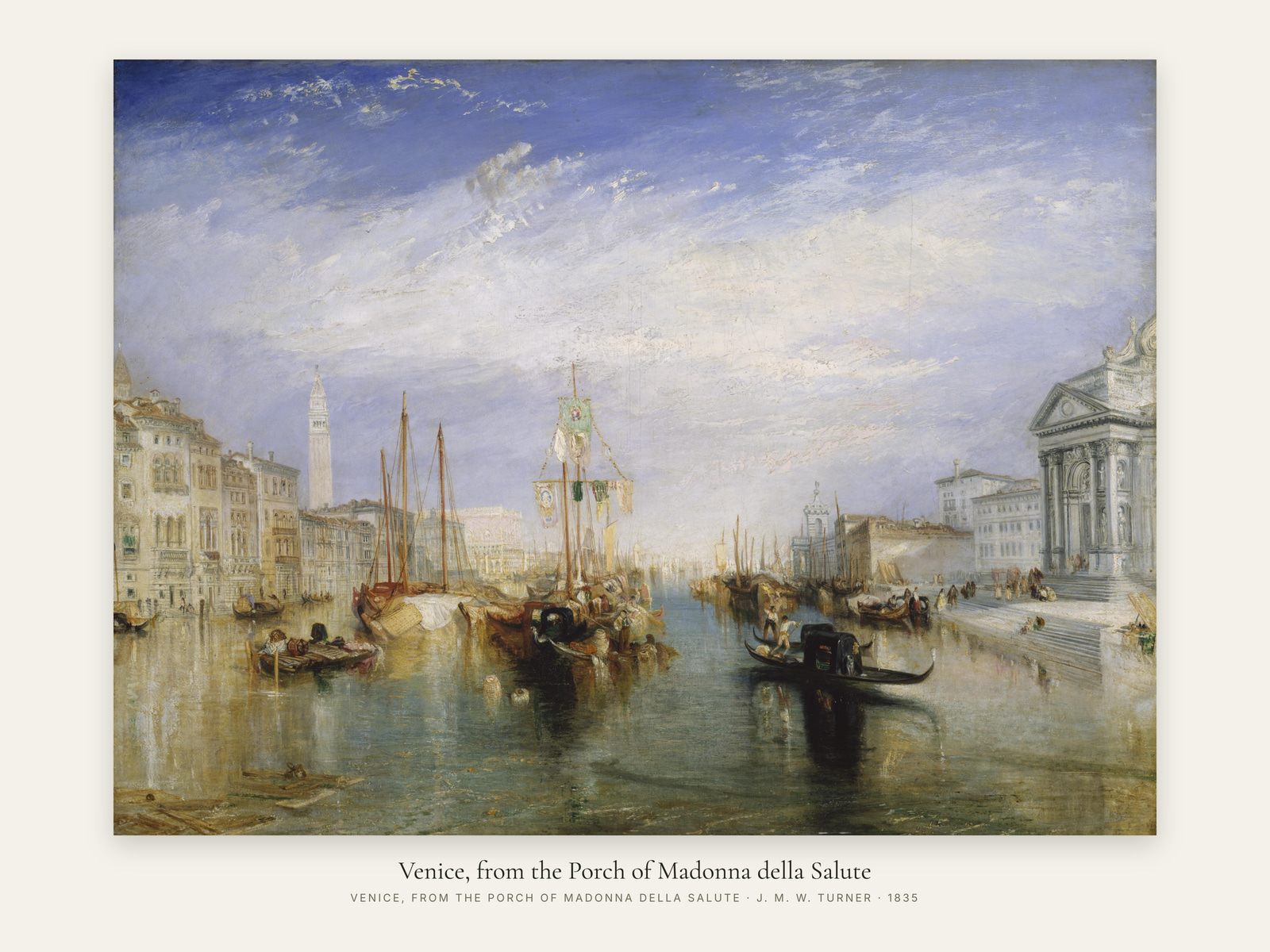 Venice, from the Porch of Madonna della Salute