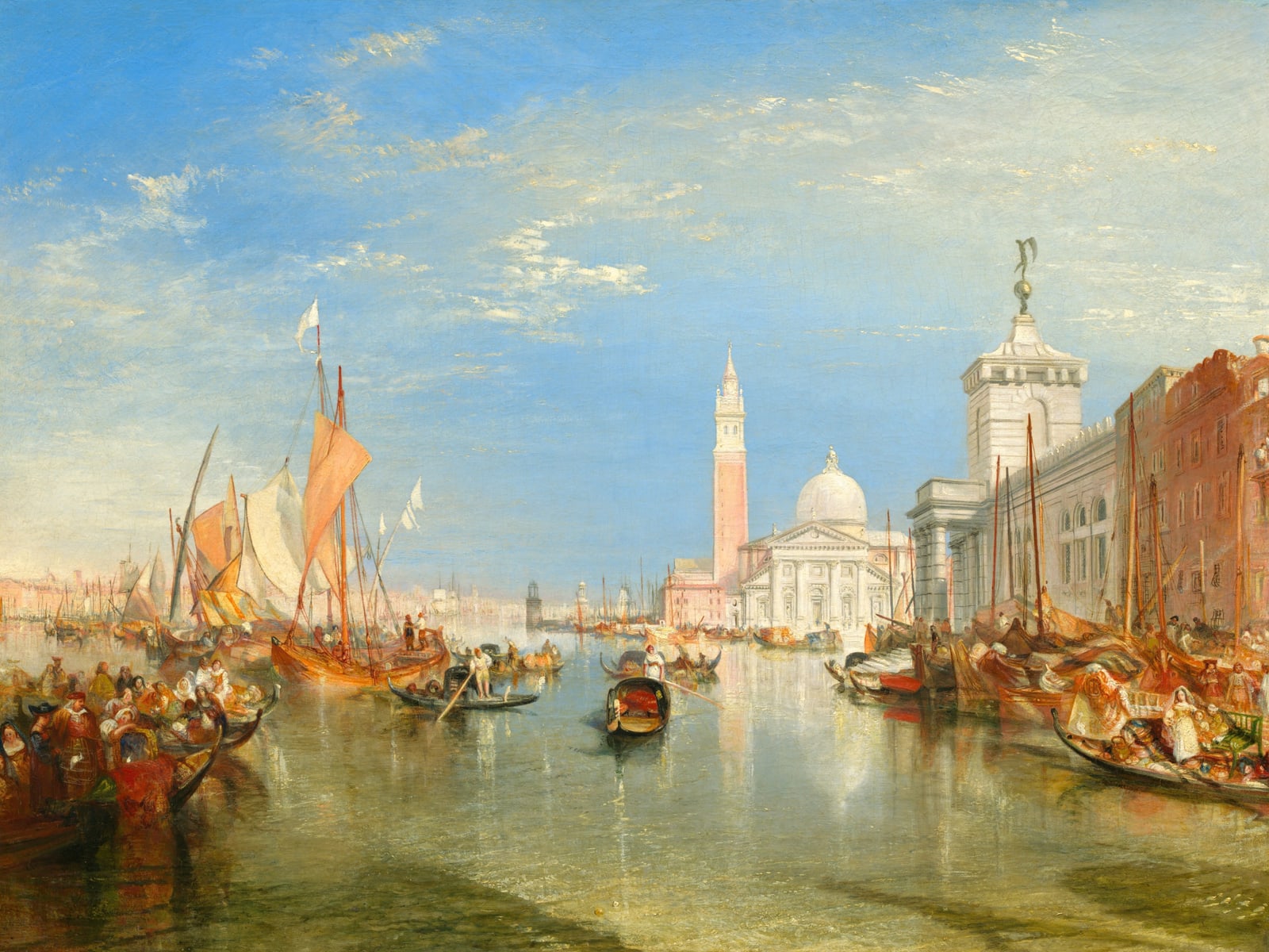Venice: The Dogana and San Giorgio Maggiore (Full) — Full-Bleed Edition