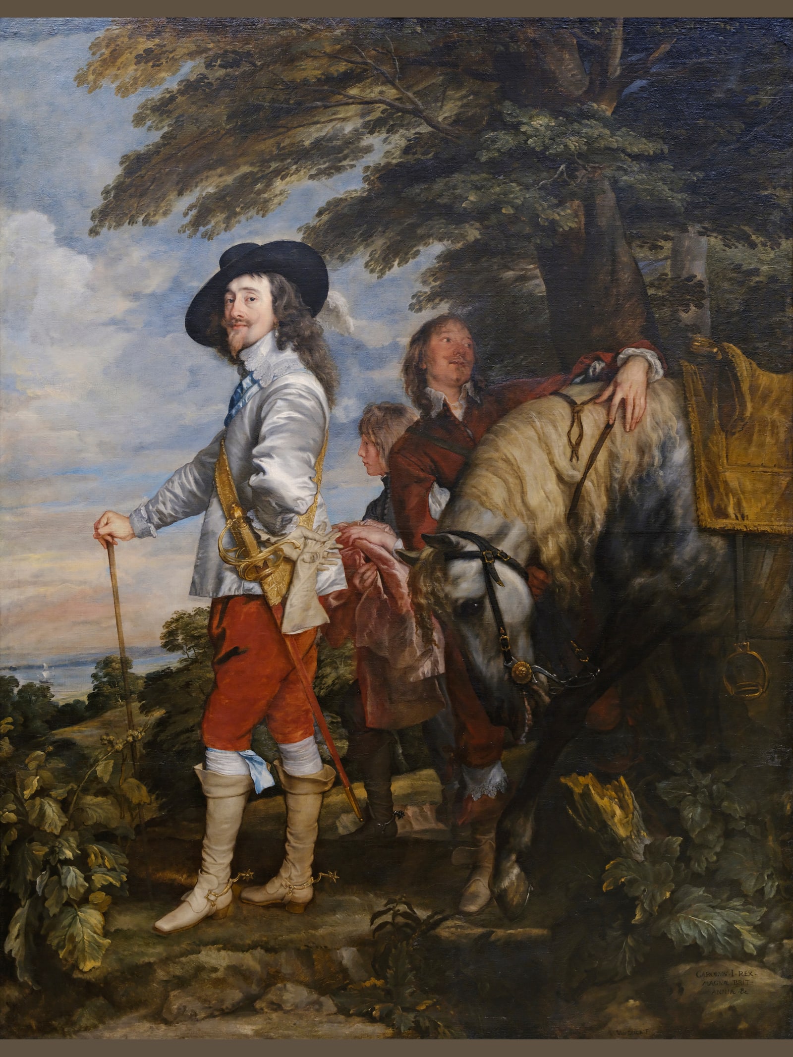 Charles I at the Hunt (Full) — Full-Bleed Edition