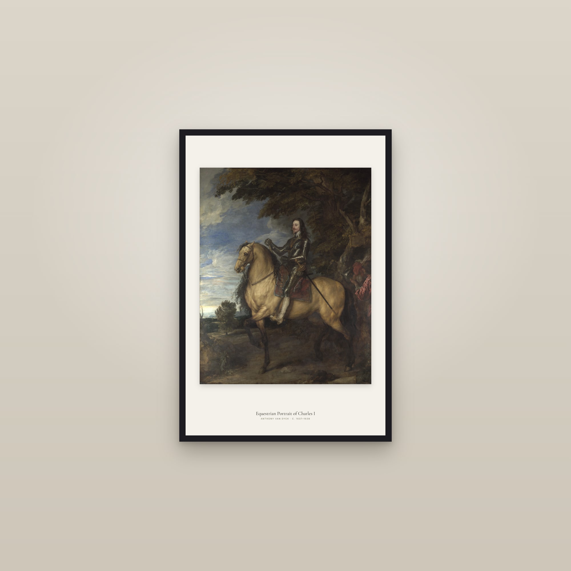 Equestrian Portrait of Charles I
