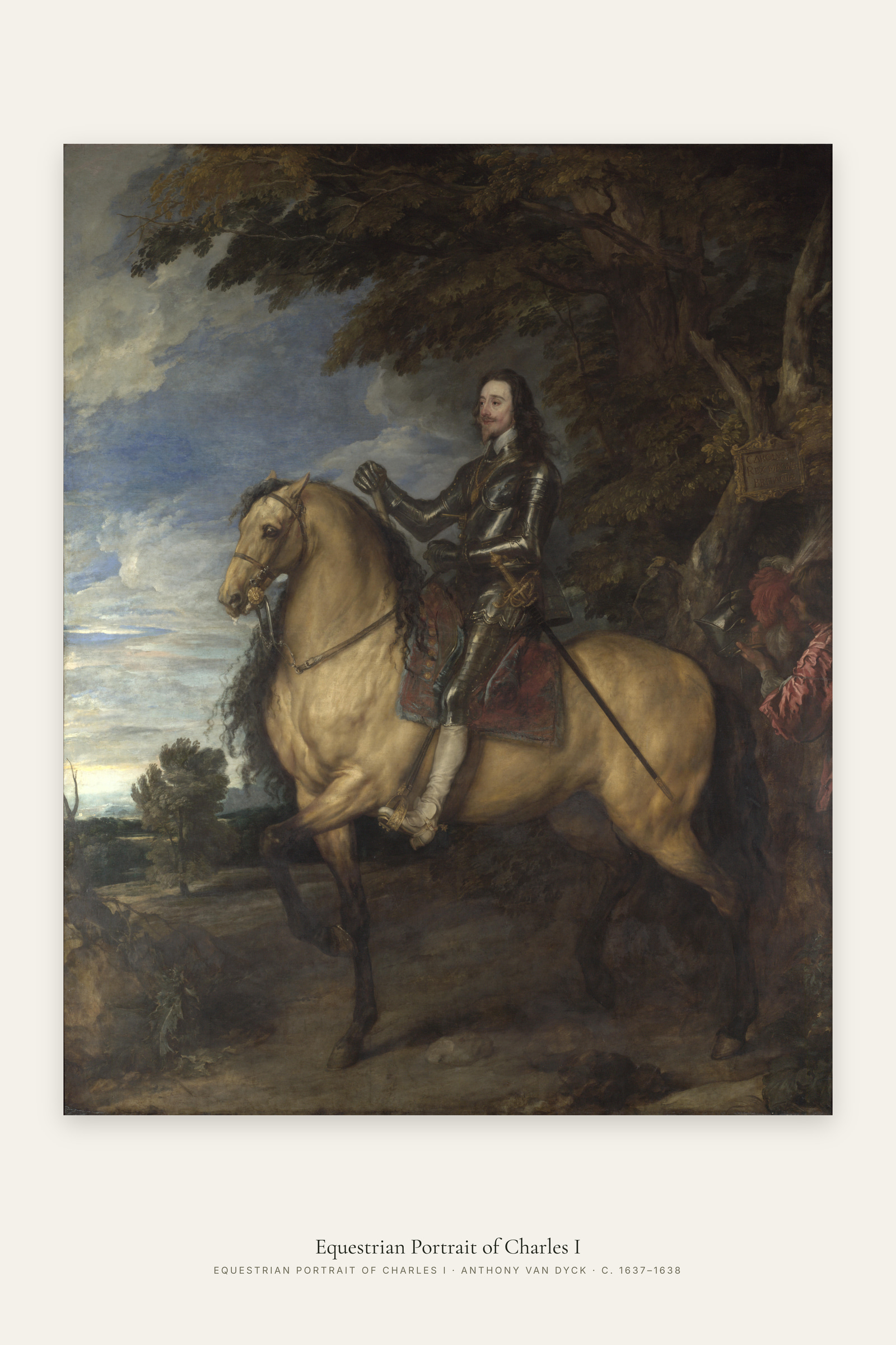 Equestrian Portrait of Charles I