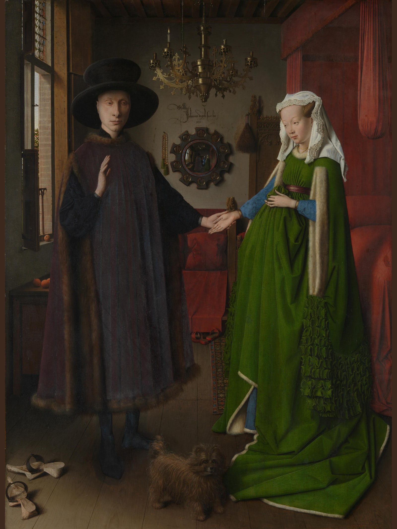 The Arnolfini Portrait (Full) — Full-Bleed Edition