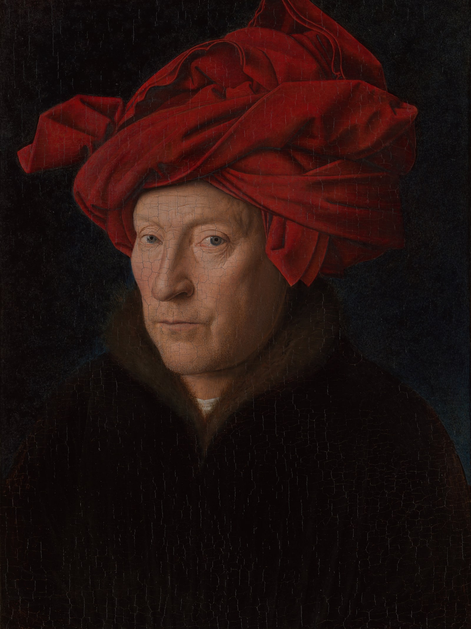 Portrait of a Man (Self-Portrait?), known as the Man in a Red Turban — Full-Bleed Edition