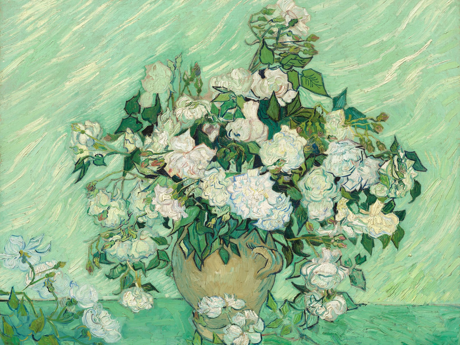 Roses (Art Van Gogh Full) — Full-Bleed Edition