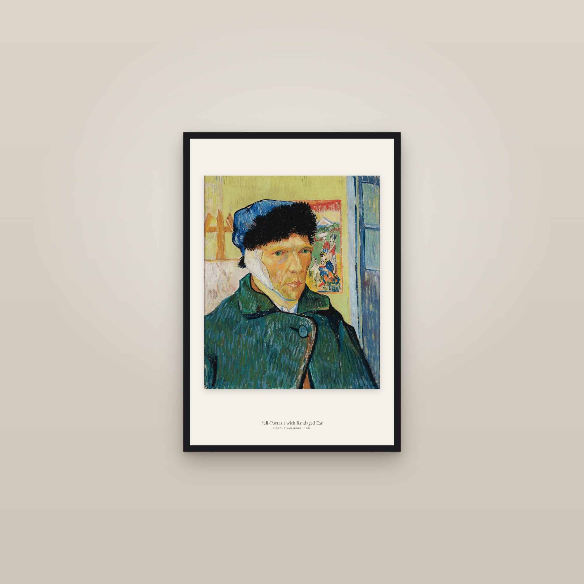 Self-Portrait with Bandaged Ear