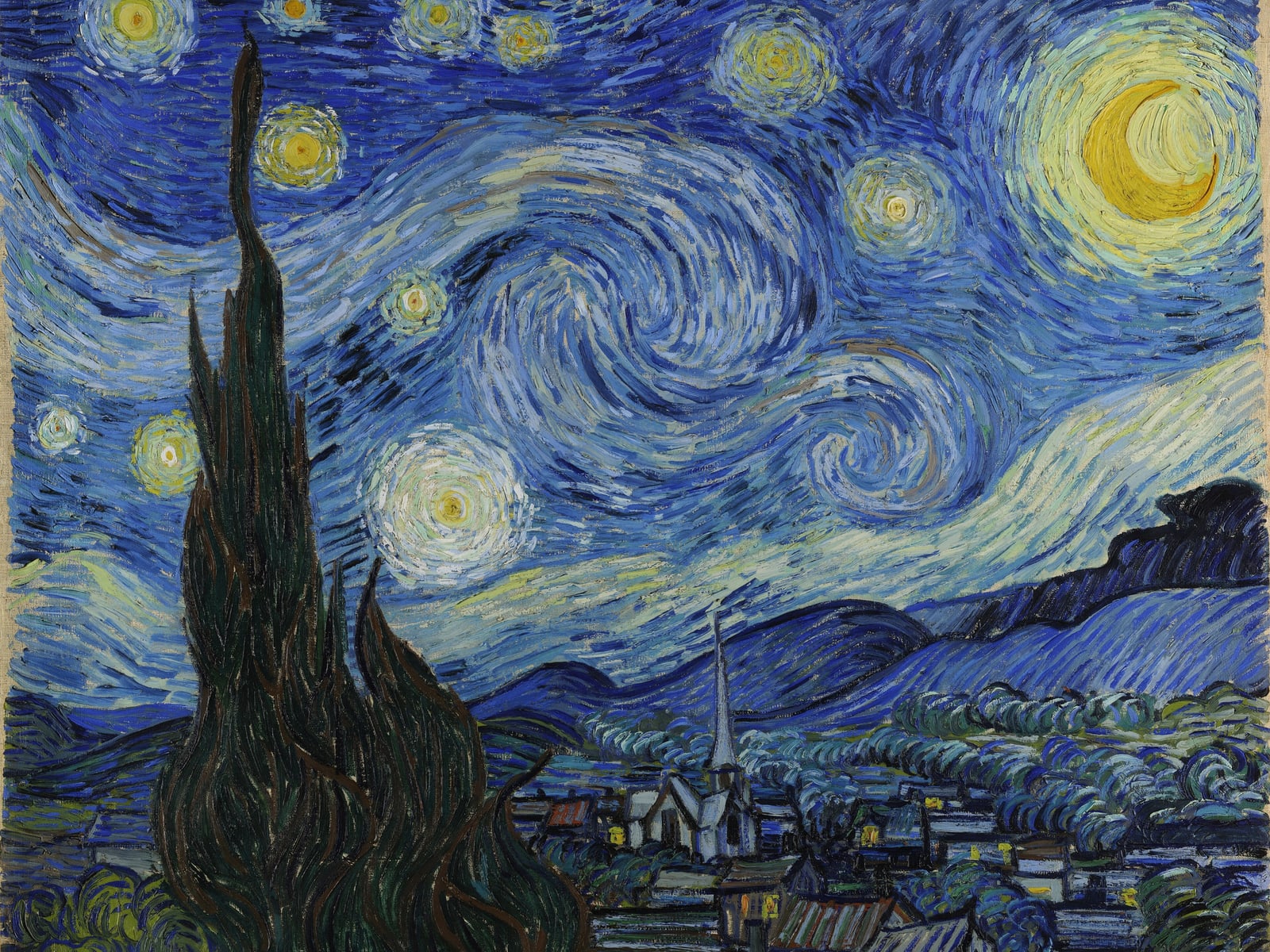 The Starry Night (Full) — Full-Bleed Edition