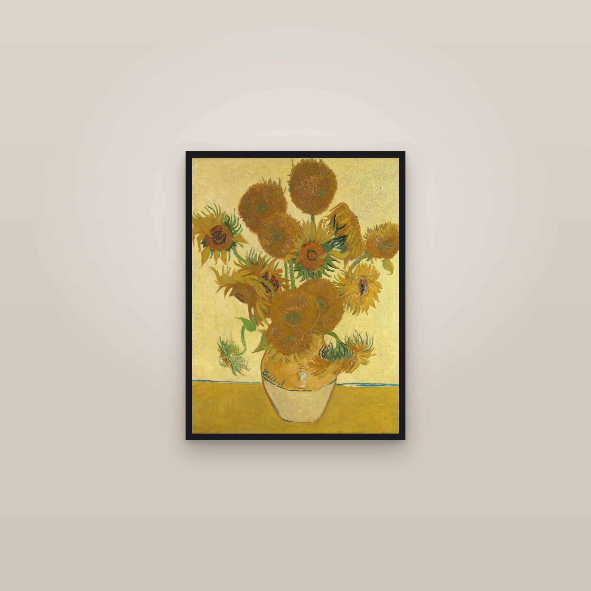 Sunflowers (National Gallery, London) (Full) — Full-Bleed Edition