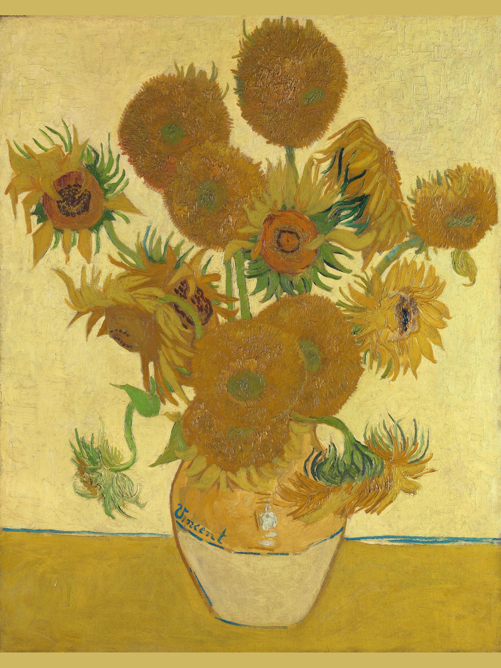 Sunflowers (Full) — Full-Bleed Edition