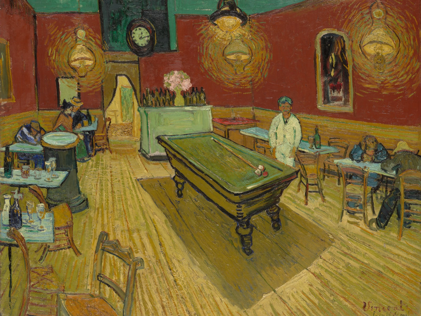 The Night Café (Full) — Full-Bleed Edition
