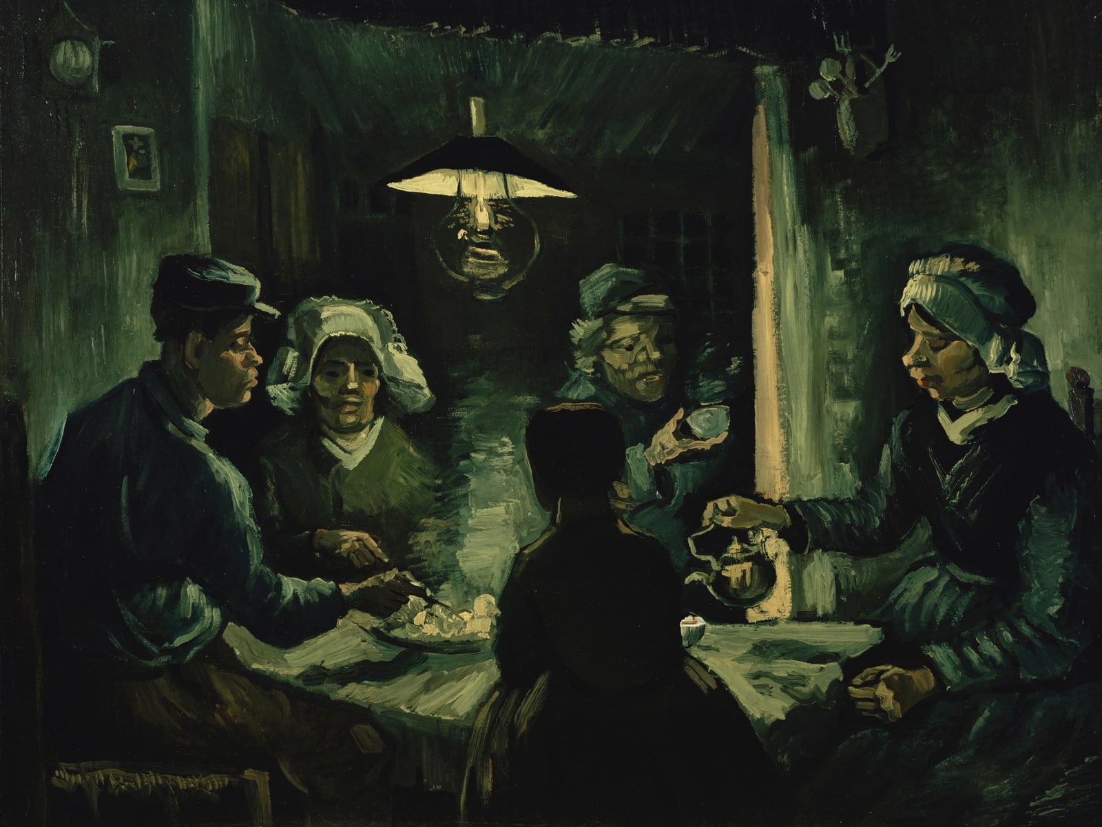 The Potato Eaters (Full) — Full-Bleed Edition