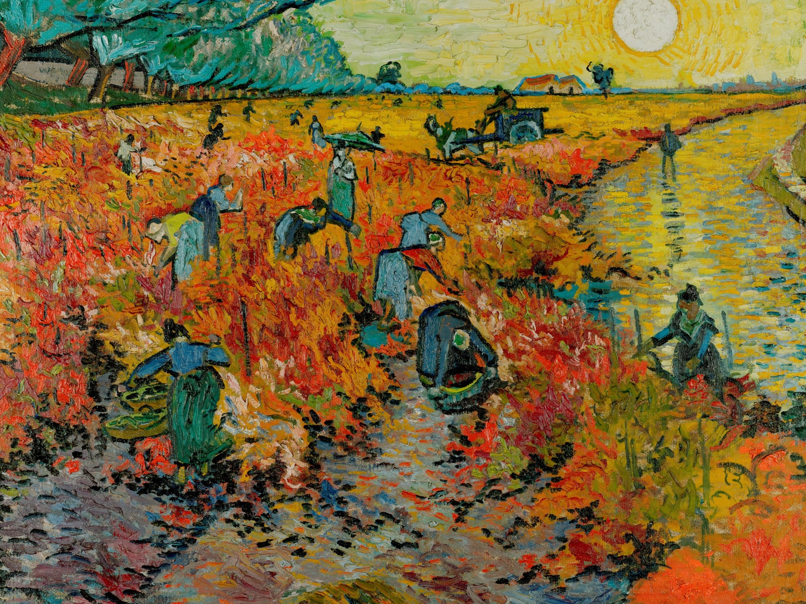 The Red Vineyard (Full) — Full-Bleed Edition