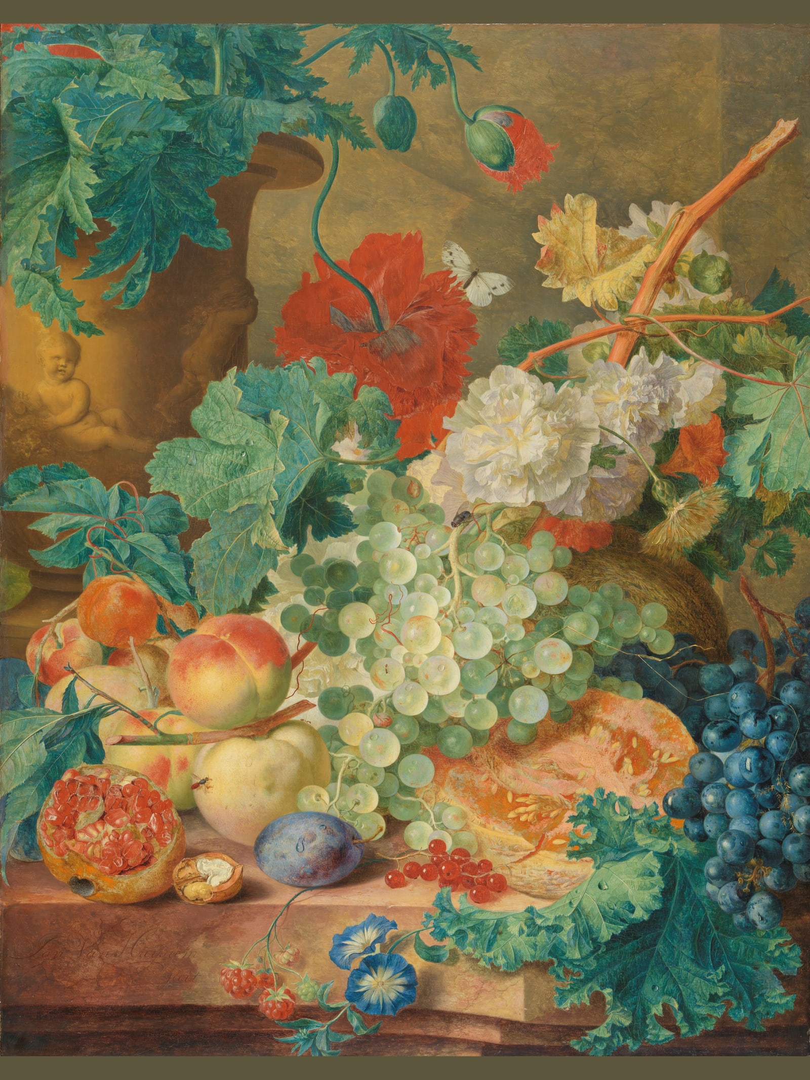 Still Life with Flowers and Fruit (Full) — Full-Bleed Edition