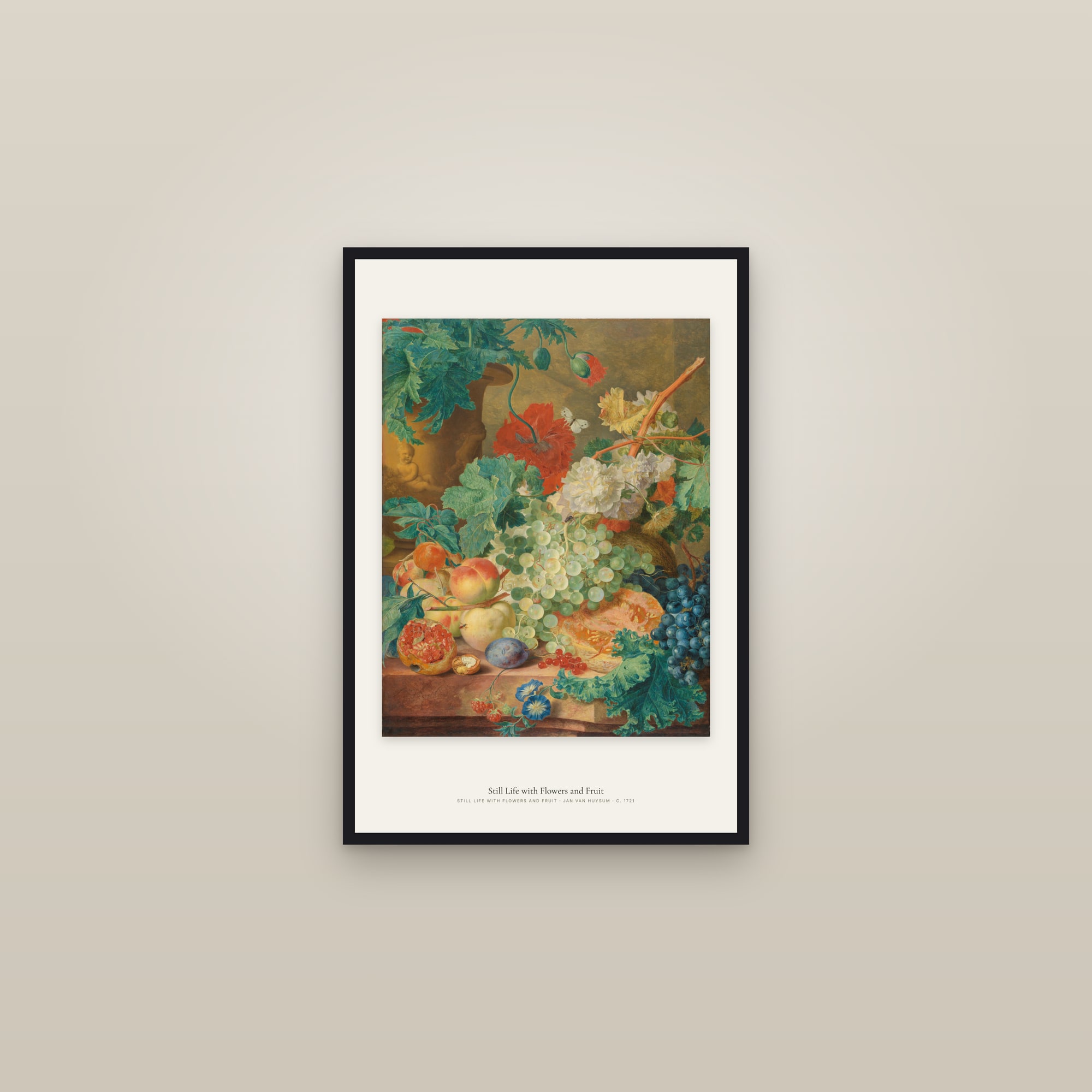 Still Life with Flowers and Fruit