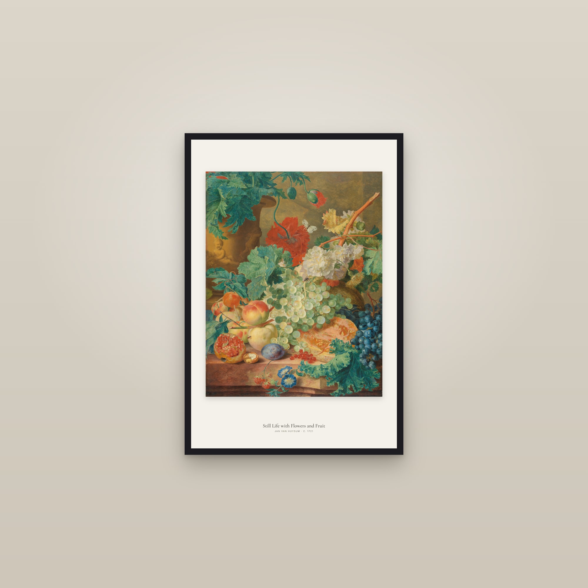 Still Life with Flowers and Fruit