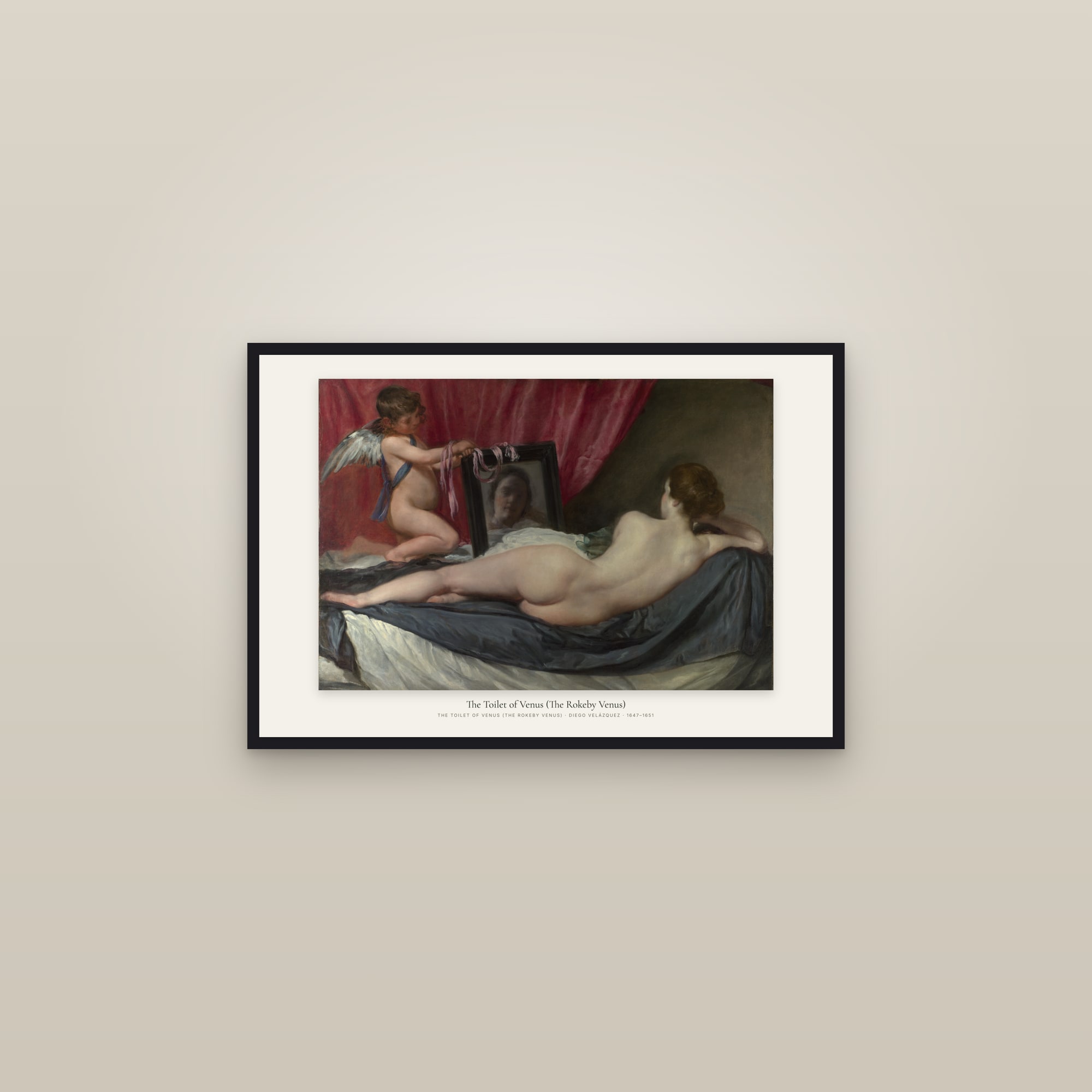 The Toilet of Venus (The Rokeby Venus)