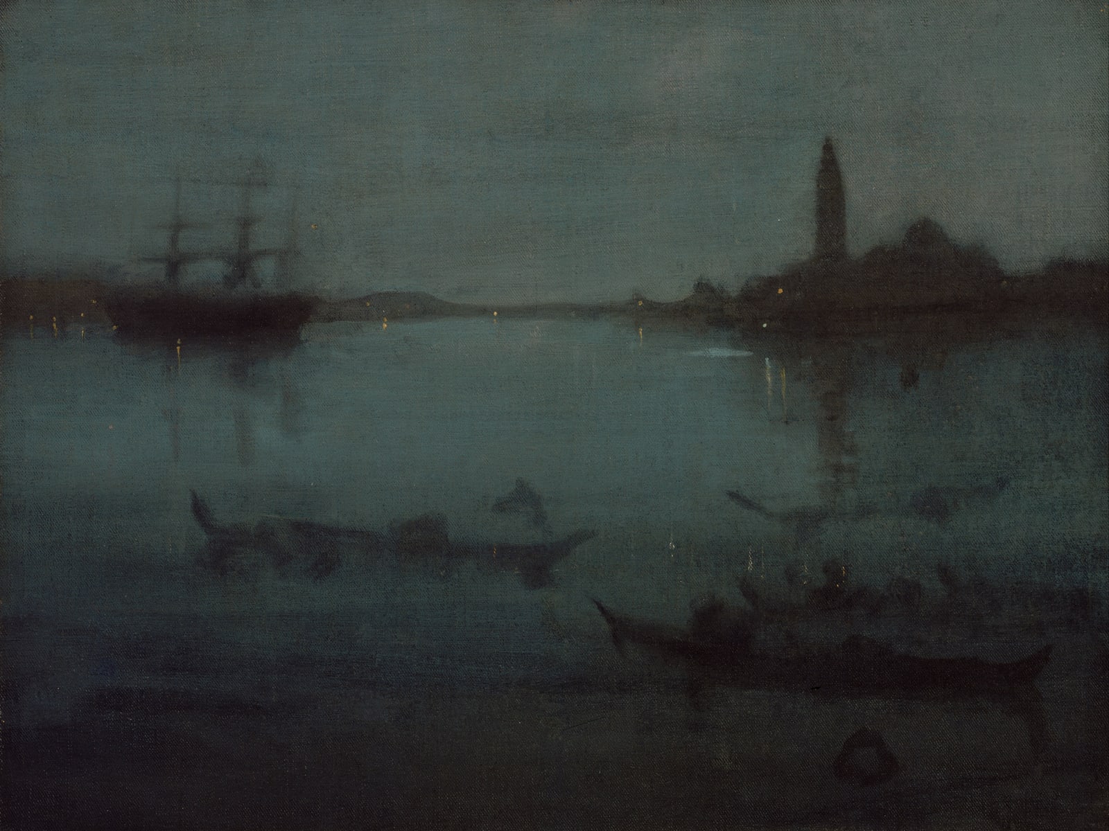 Nocturne in Blue and Silver: The Lagoon, Venice (Full) — Full-Bleed Edition