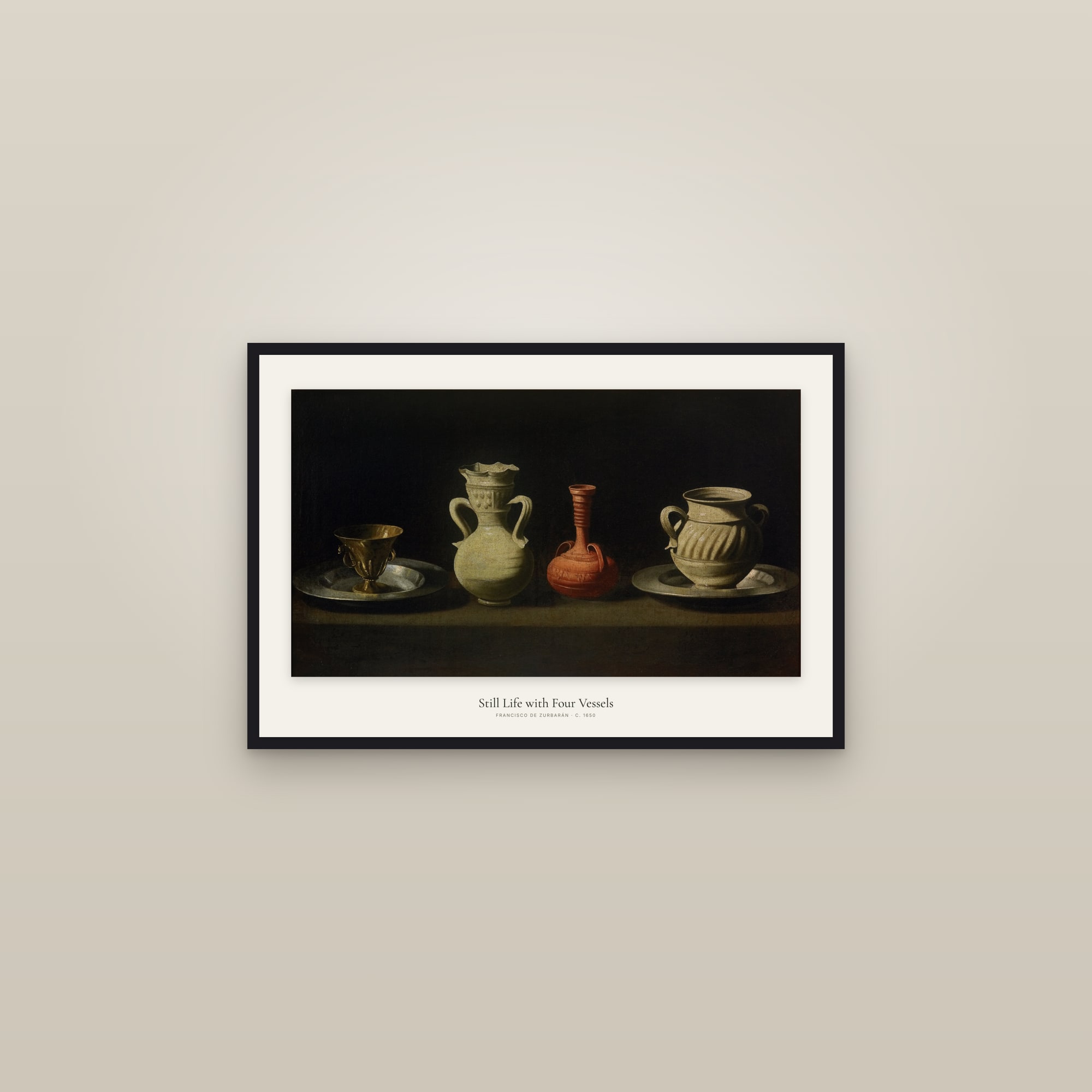 Still Life with Four Vessels