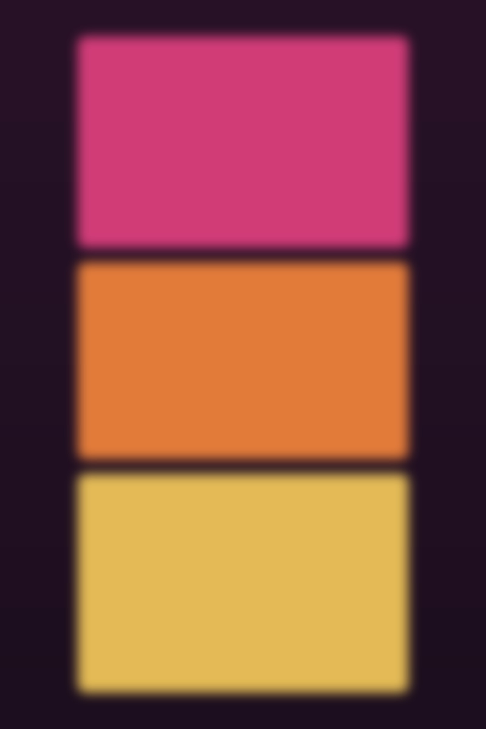 Sunset Colour Field Art Print — Bold Colour Block Poster · Modern Wall Art