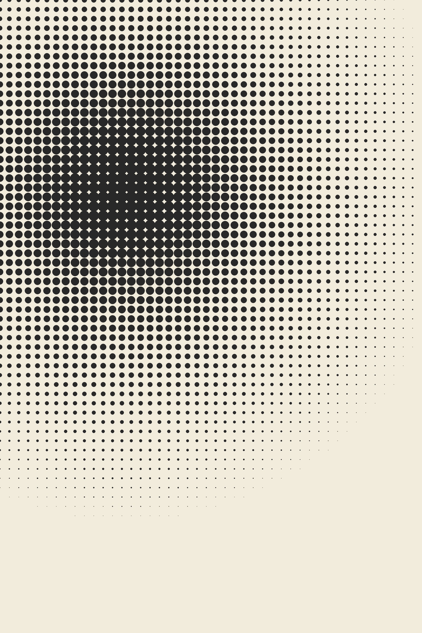 Ink Halftone Dot Art Print — Bold Pop Art Poster · Modern Wall Art
