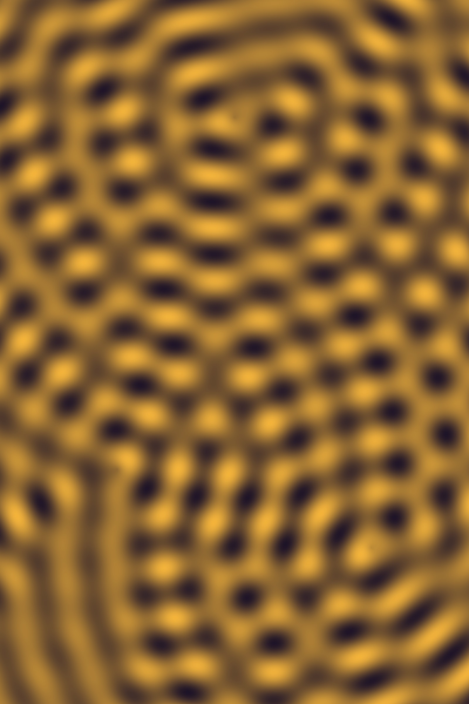 Gold Moiré Interference Art Print — Bold Op Art Poster · Modern Wall Art