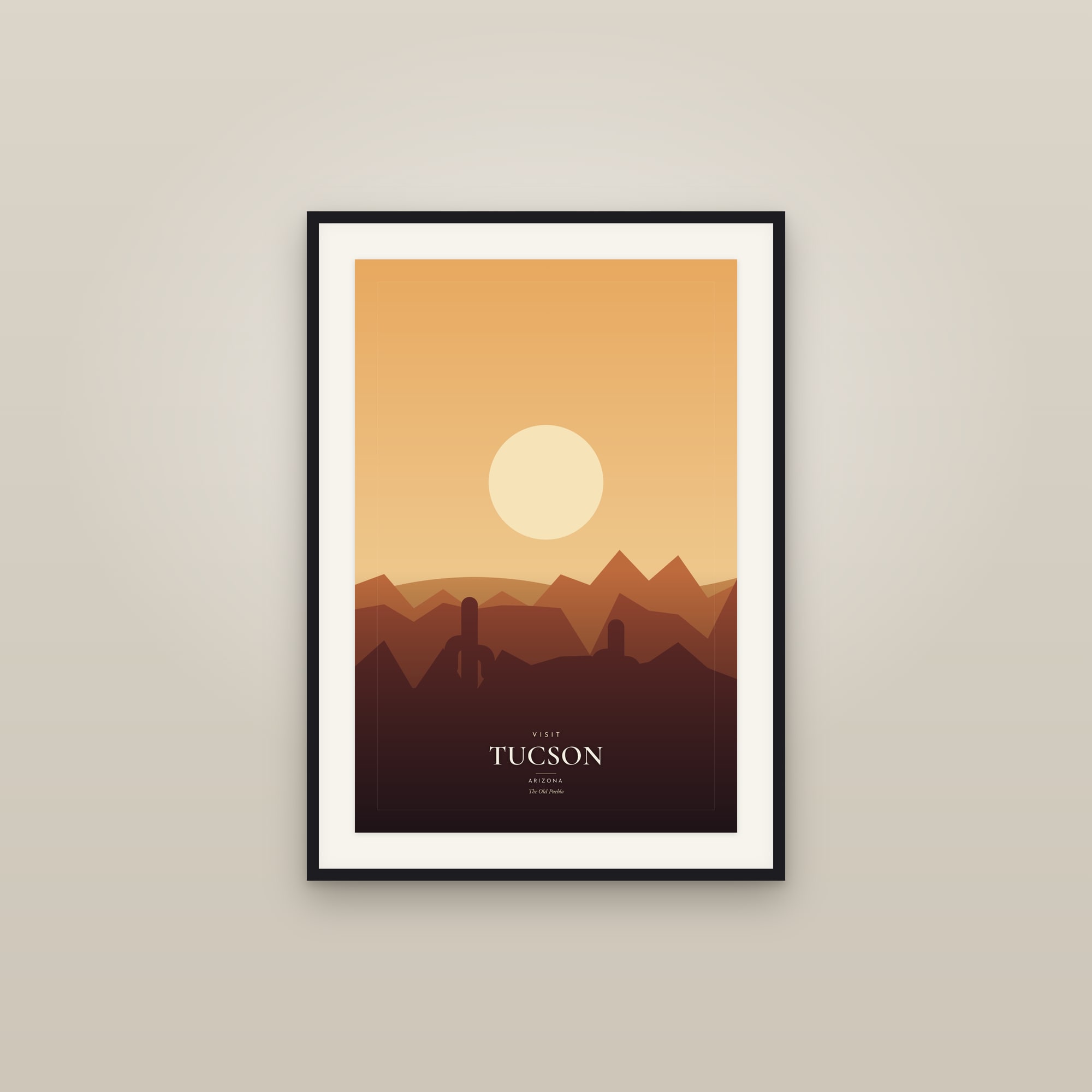 Visit Tucson, Arizona — Travel Poster