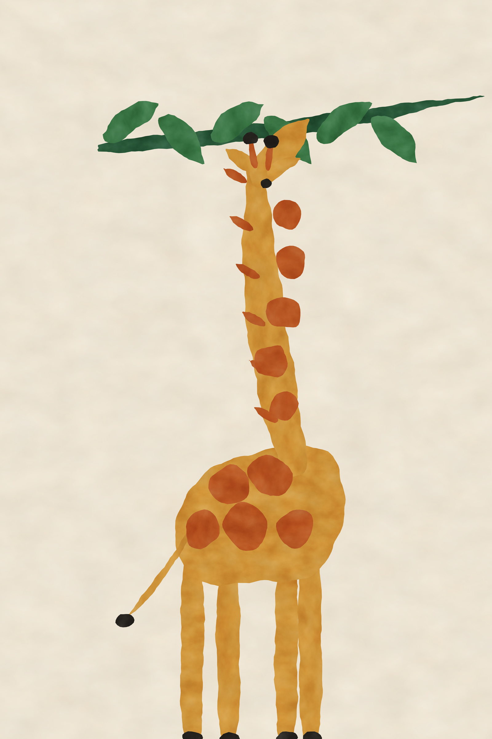Abstract Giraffe Print — The Tall Giraffe